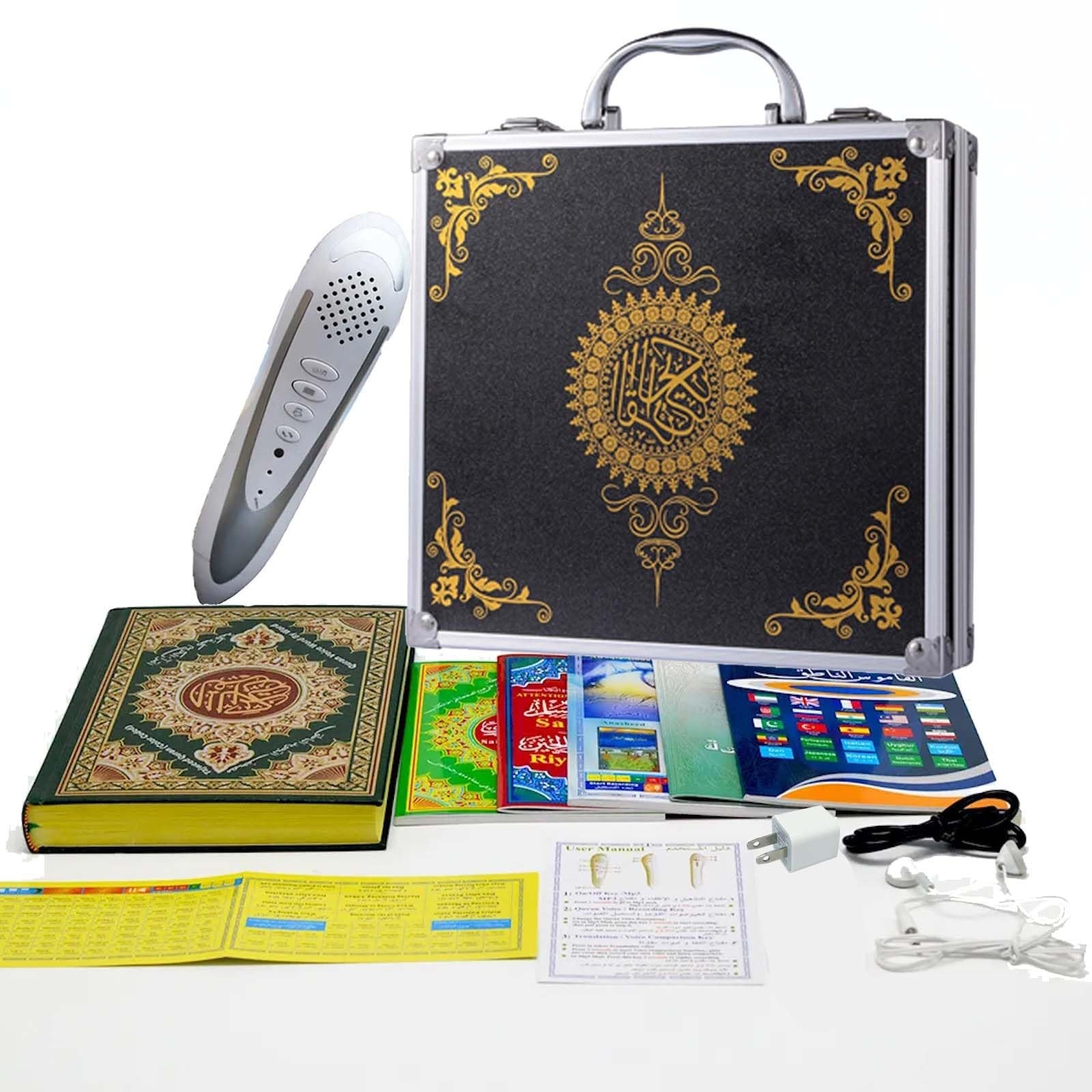 Quran Pen Reader Upgraded 32G, Digital Talking Reader Pen with Quran Book Rea…
