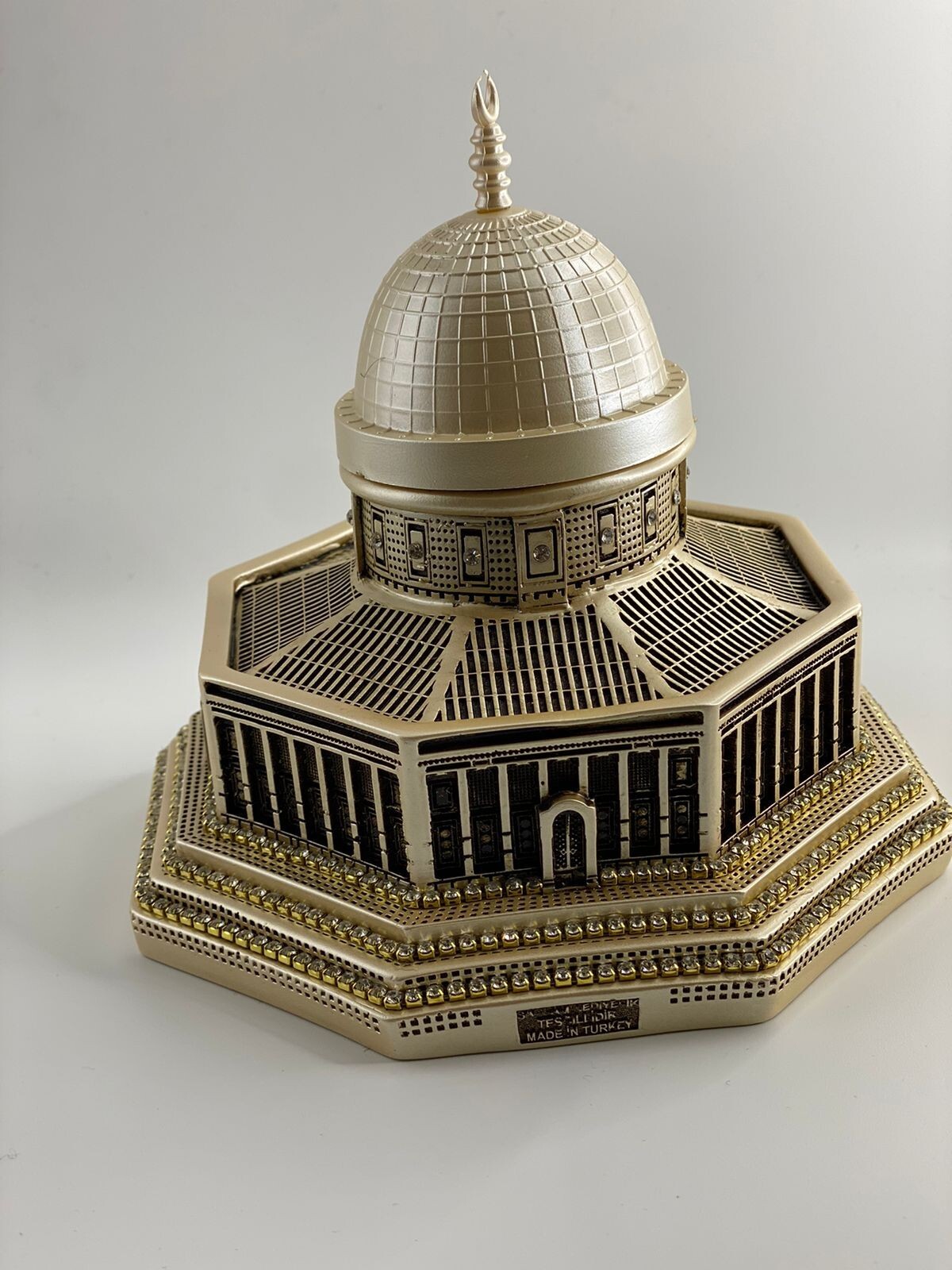 Vintage Dome Rock Jerusalem Anthropomorphic Holy Al Aqsa Mosque Spiritual Gift
