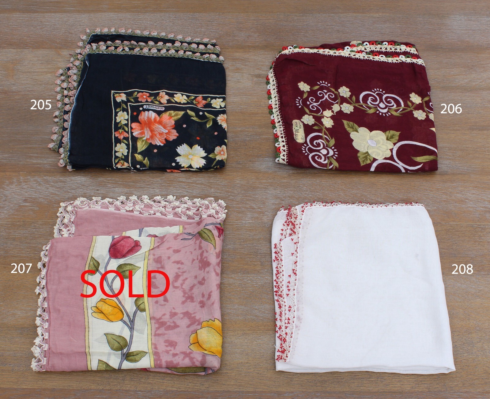 MINIMUM 4 pcs, Yazma, Turkish, VINTAGE, FREE Shipment With FedEx 12634-197-236