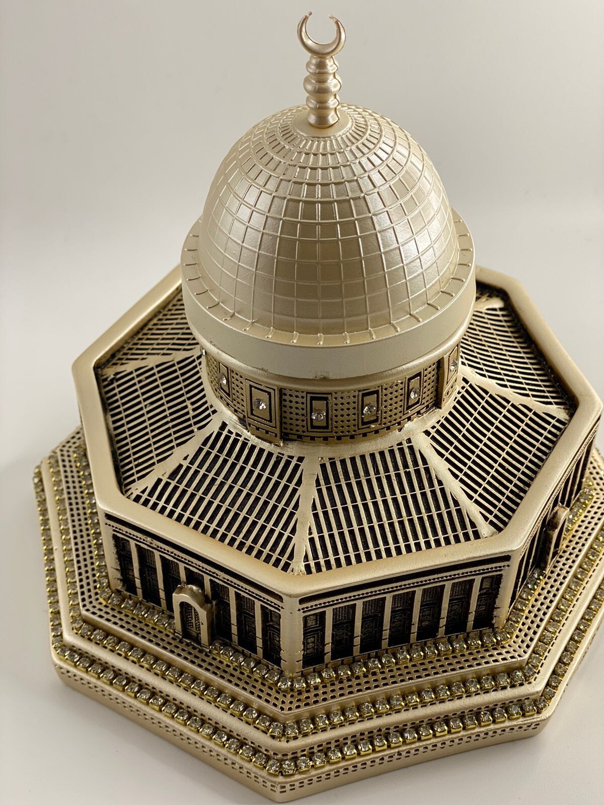 Vintage Dome Rock Jerusalem Anthropomorphic Holy Al Aqsa Mosque Spiritual Gift