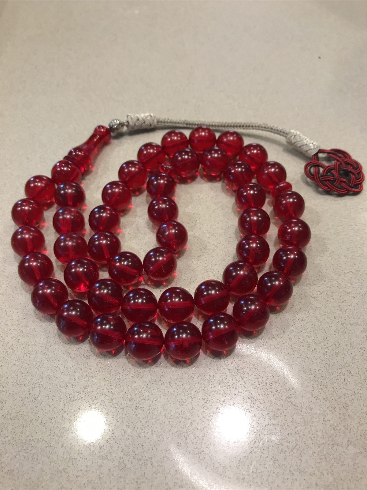 Sandalous Rosary Beads Saffron Infused سبحة سندلوس عطر الزعفران مسباح مسبحة