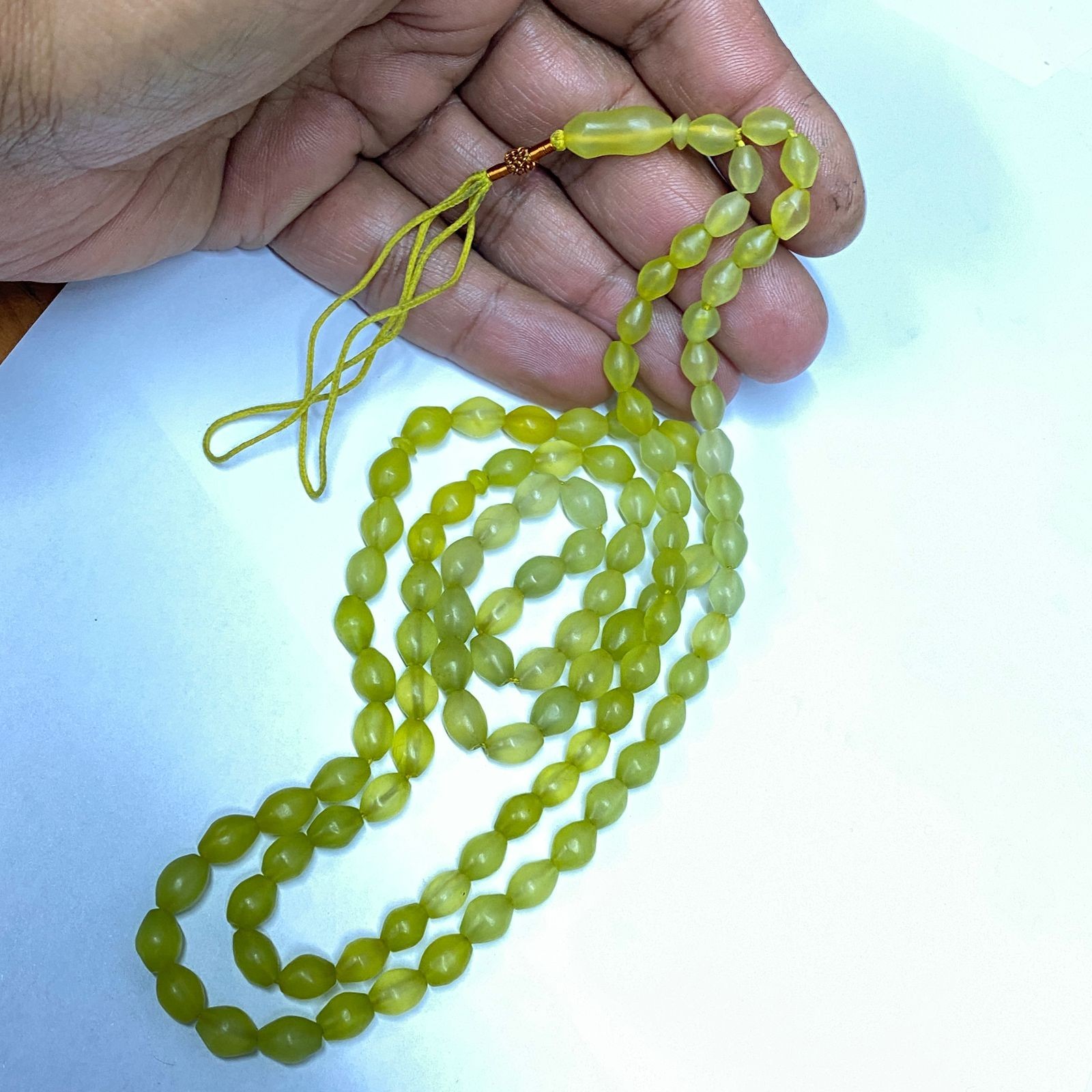 Rare islamic 100 shah maqsood byzaher prayer beads worry beads شاه مقصور بايزهر