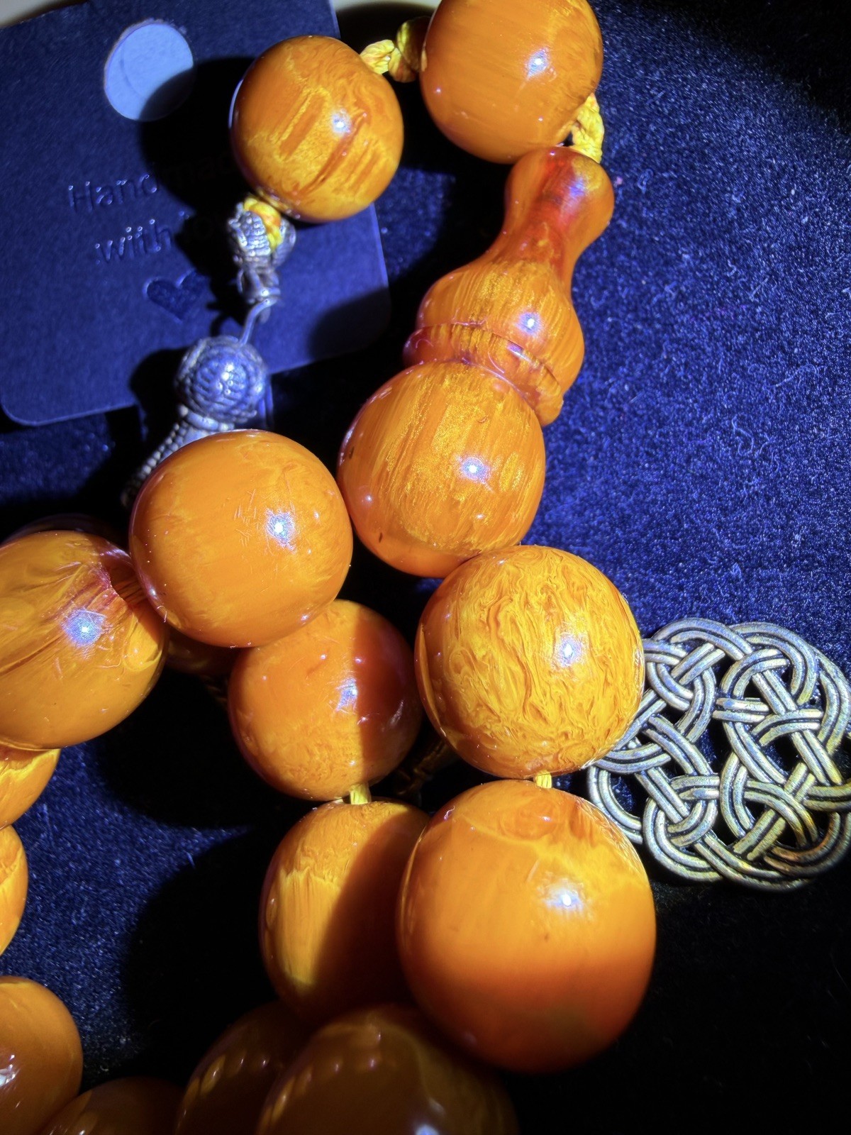 VTG Sandalus 33-bead Islamic Prayer Rosary Misbah N694 مسبحة مسباح مسكي سندلس