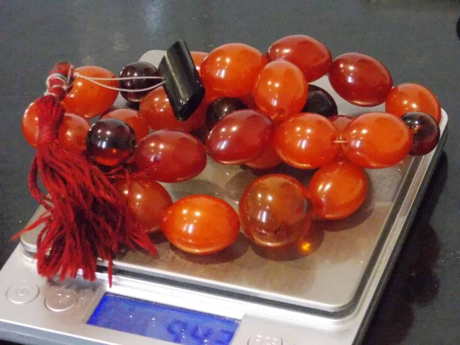 Vintage Prayer Germany Tesbih Bakelite Beads Old Islamic Misbaha Rosary