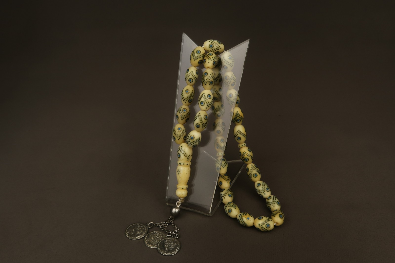 Antique Prayer Beads Rosary Islamic Ottoman Yusr Tesbih Masbaha