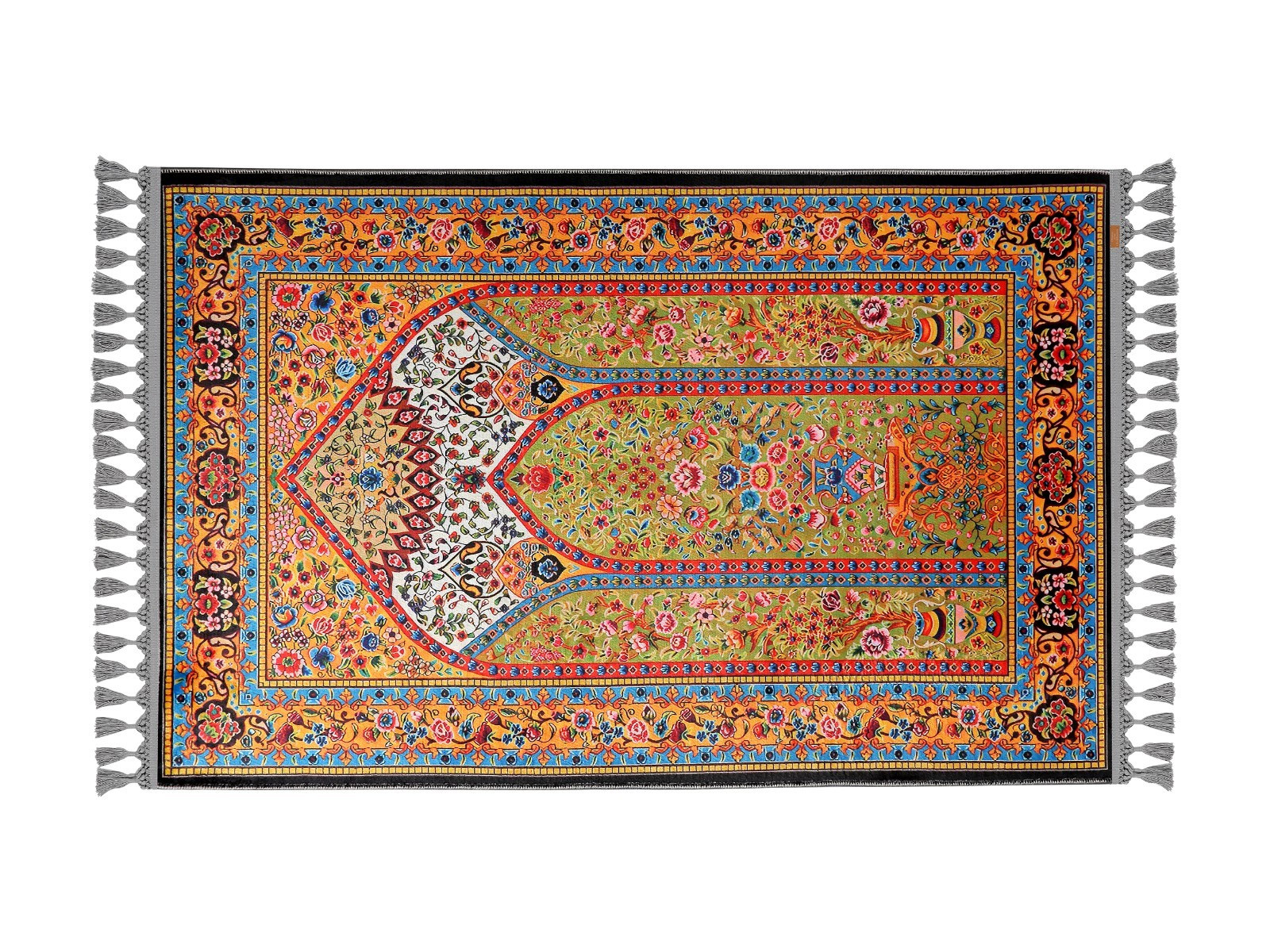 Prayer Mat Muslim Silky Soft Prayer Rug Turkish Islamic Gift Gebetsteppich