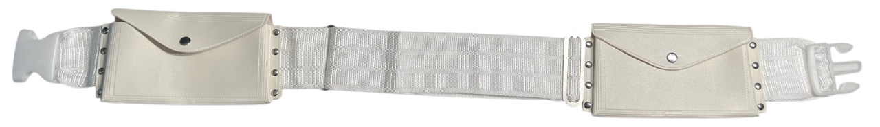 Mens Ihram Ahram Ehram Waist BELT 2 Pockets For Umrah Hajj