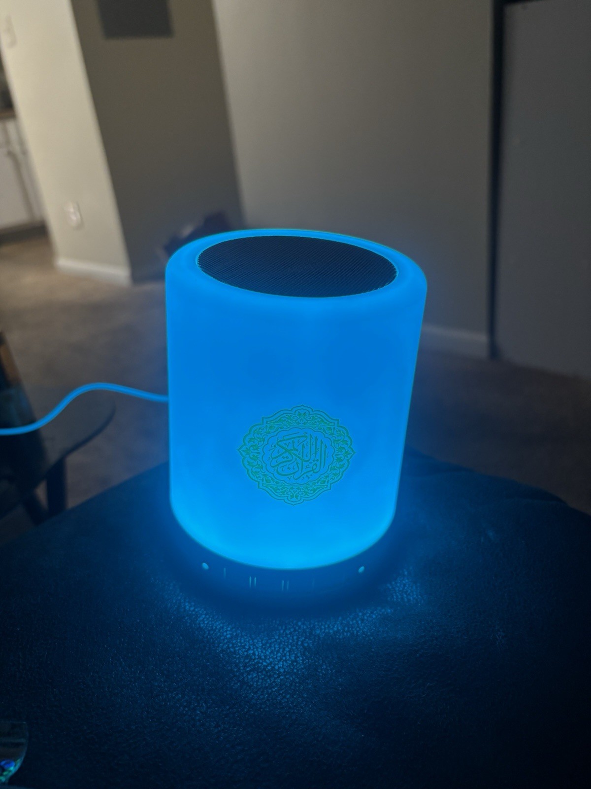 LED Touch Lamp Quran Speaker with Azan Clock Islamic Gift Remote Incuded