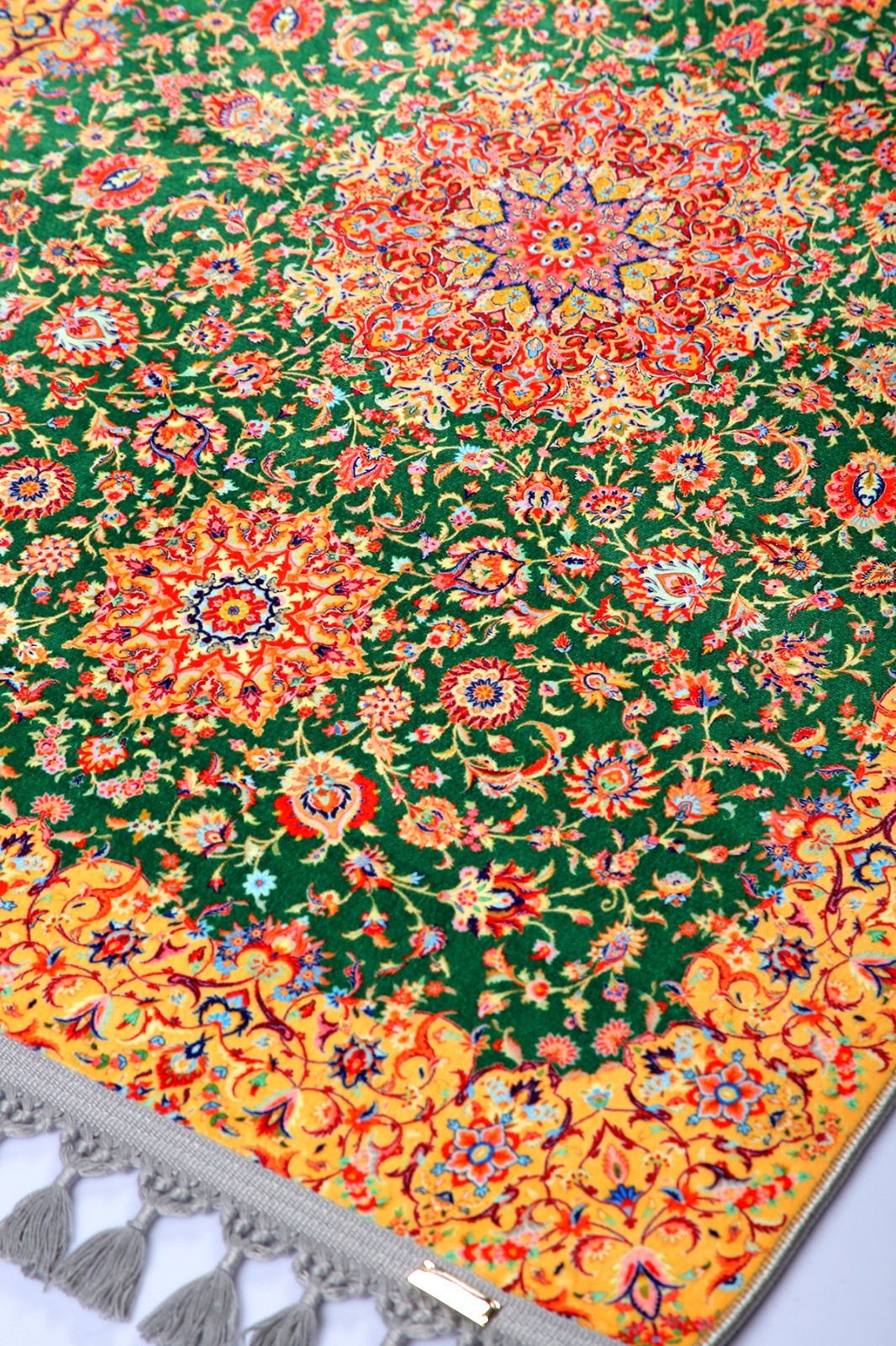 Luxury Prayer Mat Silky Soft Gebetsteppich Islamic Prayer Rug Turkish Carpet Rug