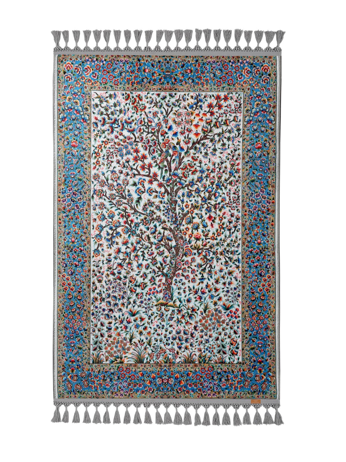 Tree of Life Prayer Mat Silky Soft Prayer Rug Muslim Gift Turkish Carpet Sajadah
