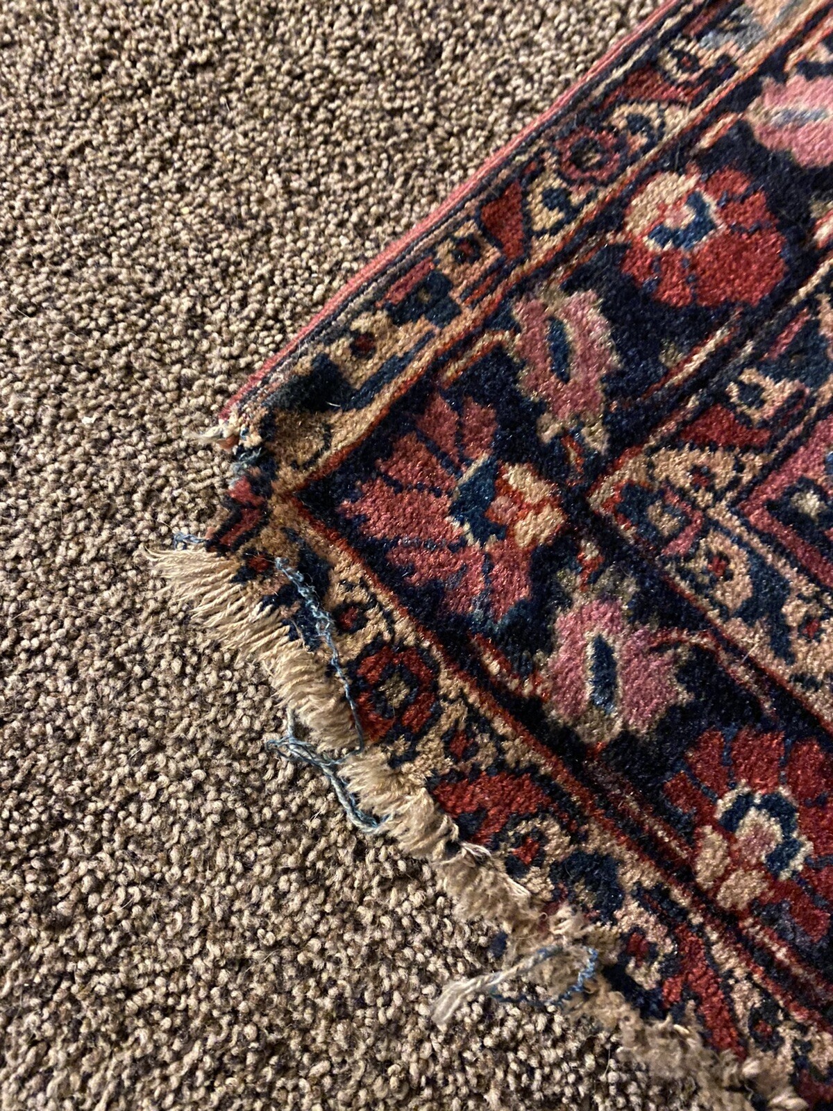 Vintage 1930’s Persian Small Rug Rare!