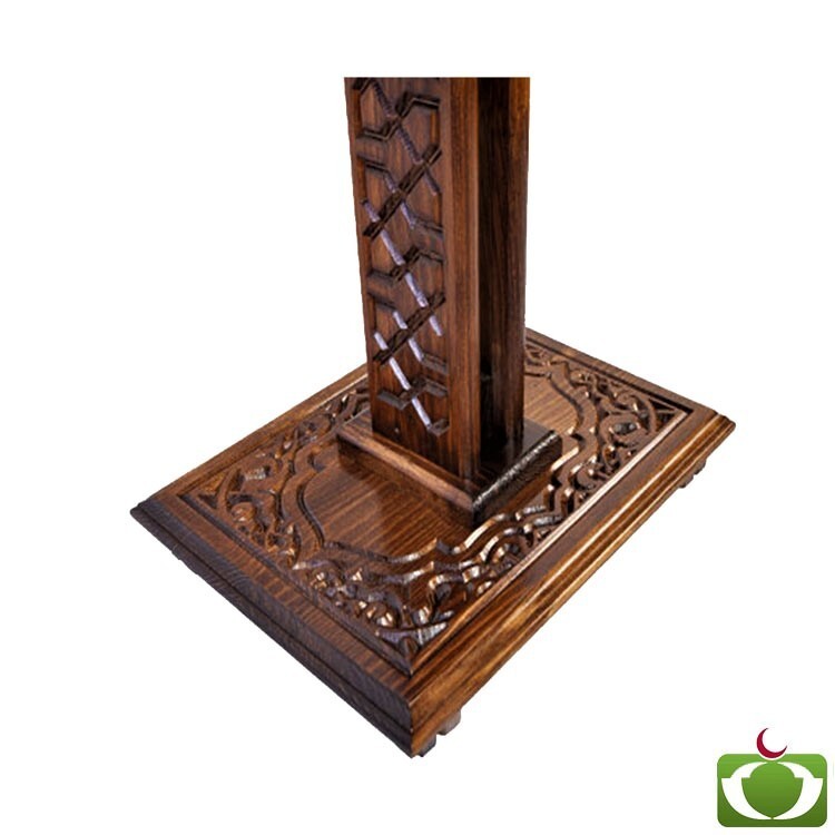 H=21.65 ” Height Adjustable Wooden Holy Quran-Bible-Torah Stand, Holy Eid Gift