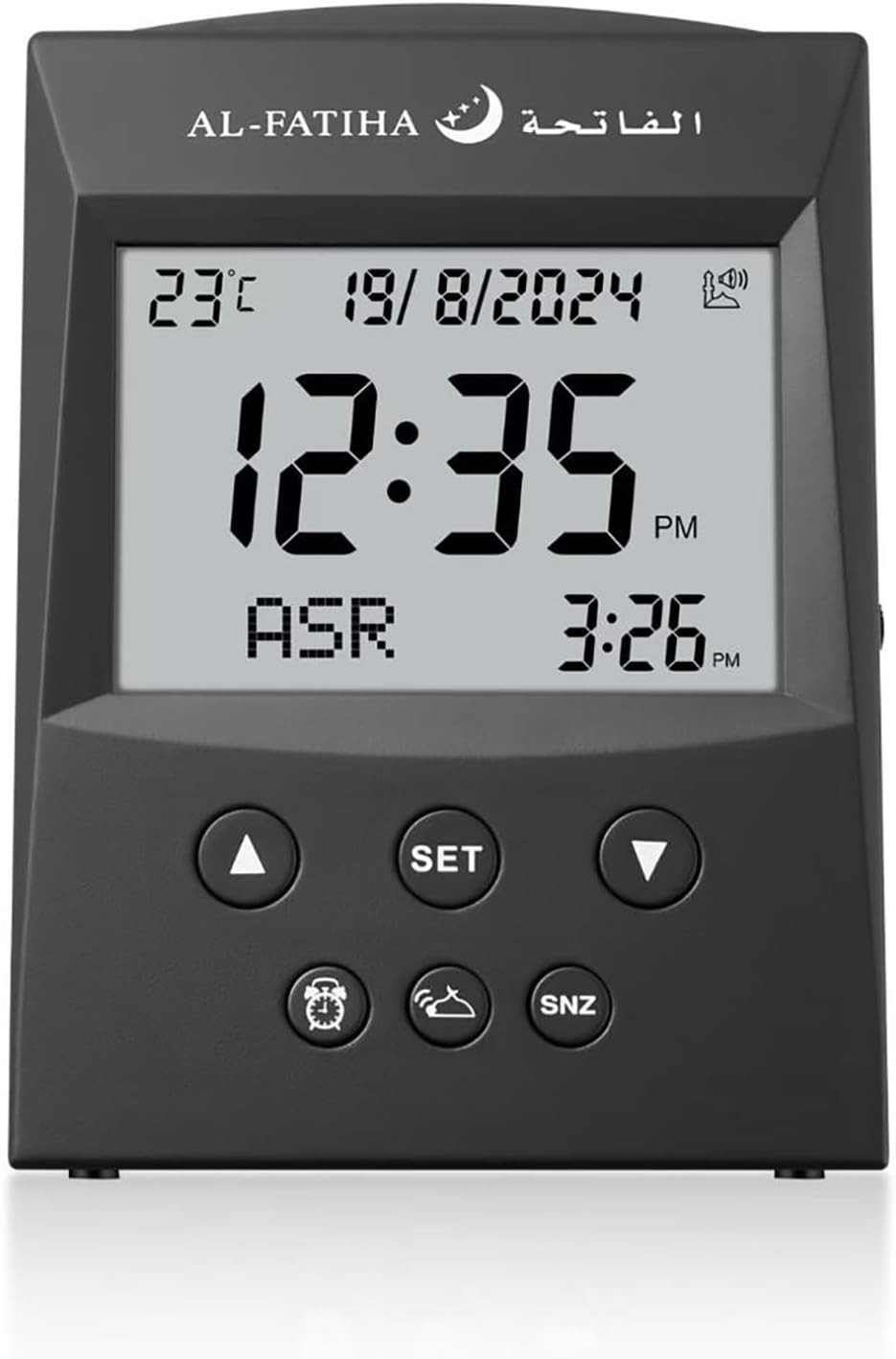Azan Clock, Automatic Worldwide Digital Azan Prayer Sounds Muslim Prayer Clock f