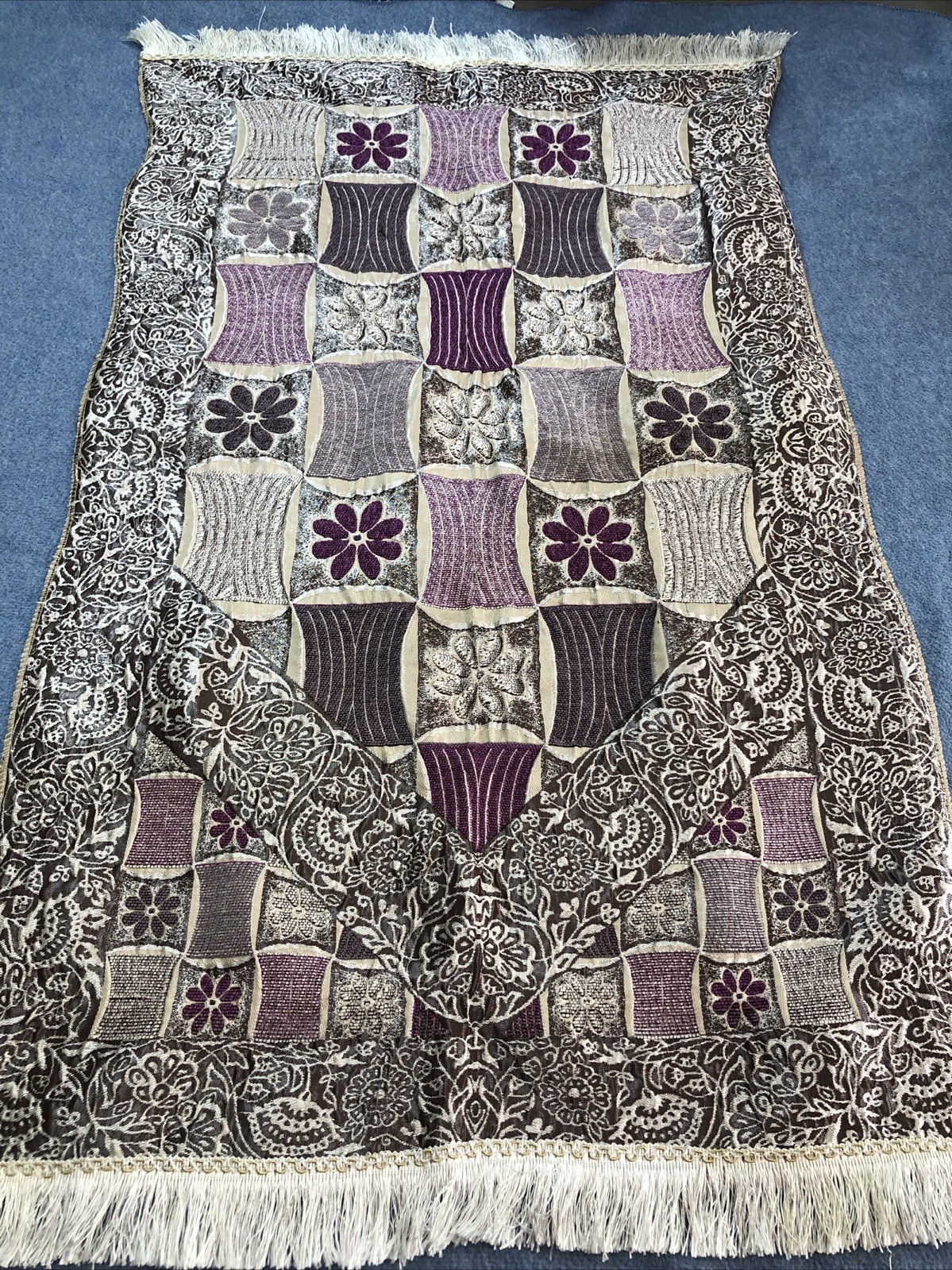 Volcano for Textile Arab Republic of Egypt Foldable Muslim Prayer Rug Mat