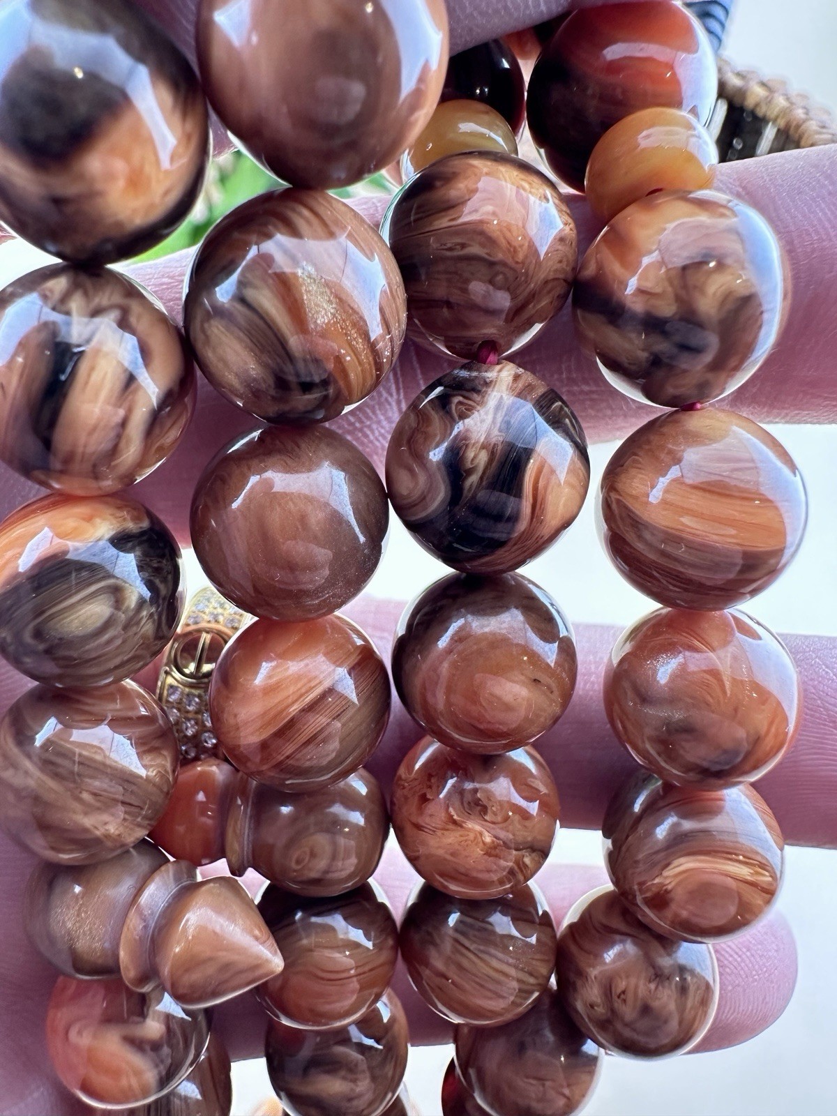 Collectible Faturan Amber Misbaha Islam Prayer Rosary 45beads مسباح سبحة فاتوران