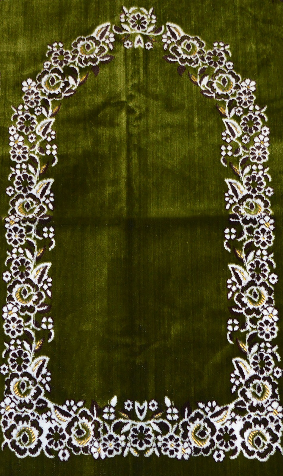 Prayer Rug Carpet Islamic Muslim Salah Meditation Mat Turkish Plush Portable