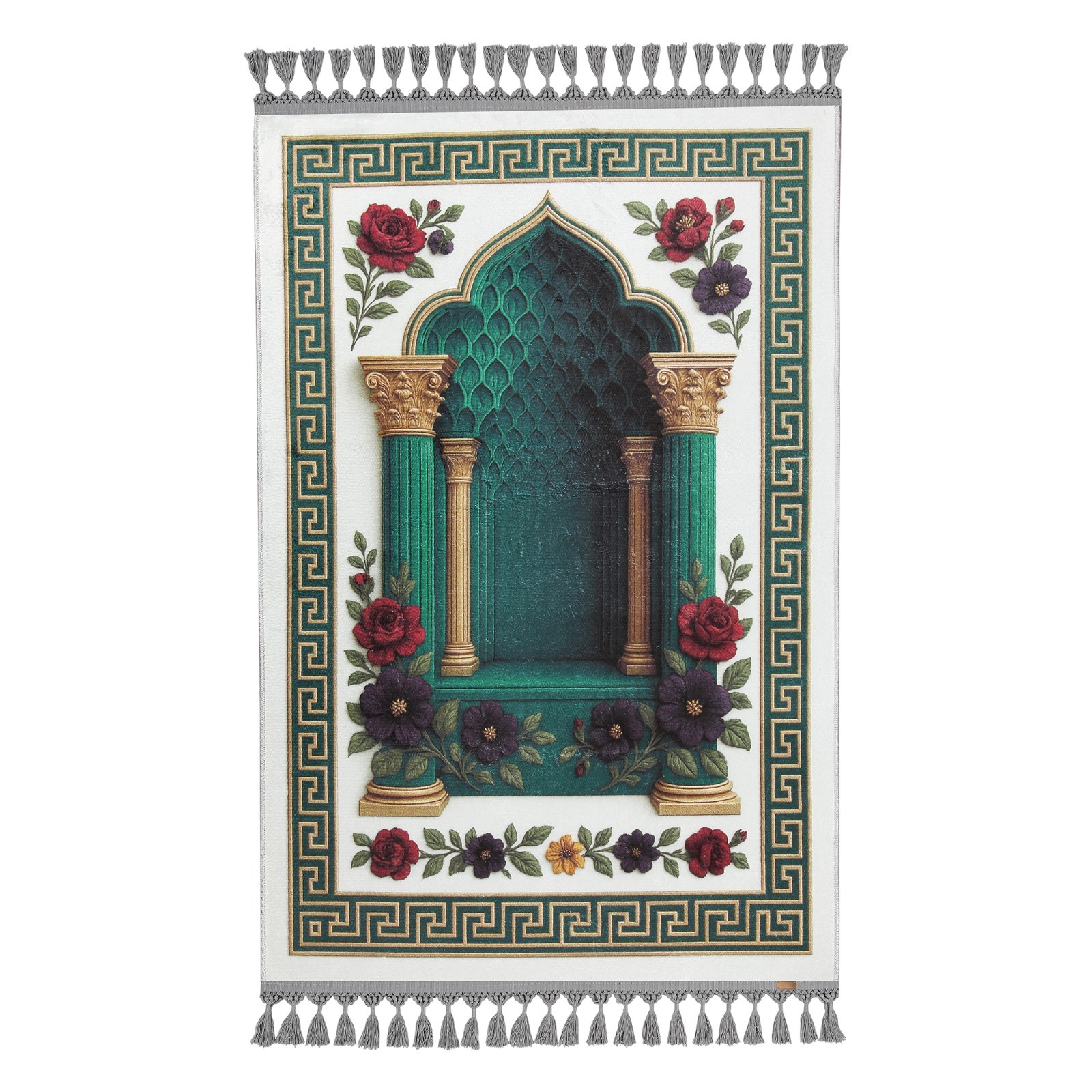 Prayer Mat Silky Soft Prayer Rug Islamic Muslim Luxury Prayer Mat