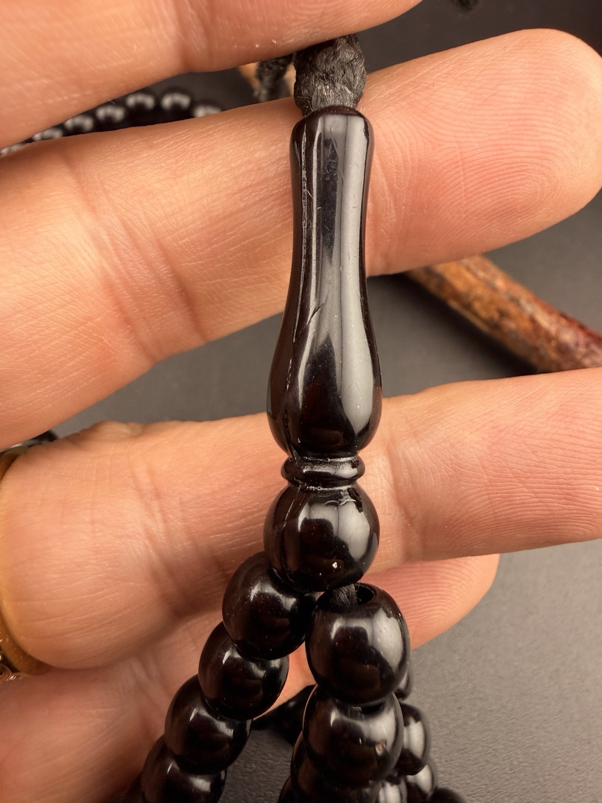 Antique Islamic 99 bead Prayer Rosary Tasbih مسباح مسبحة صلات 99 خرزة N938