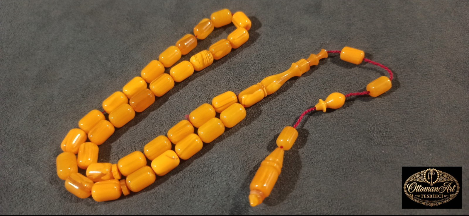 ISLAMIC PRAYER BEADS, BELGIUM ROD CATALIN, TASBIH MISBAHA, BELCIKA CUBUK KATALIN
