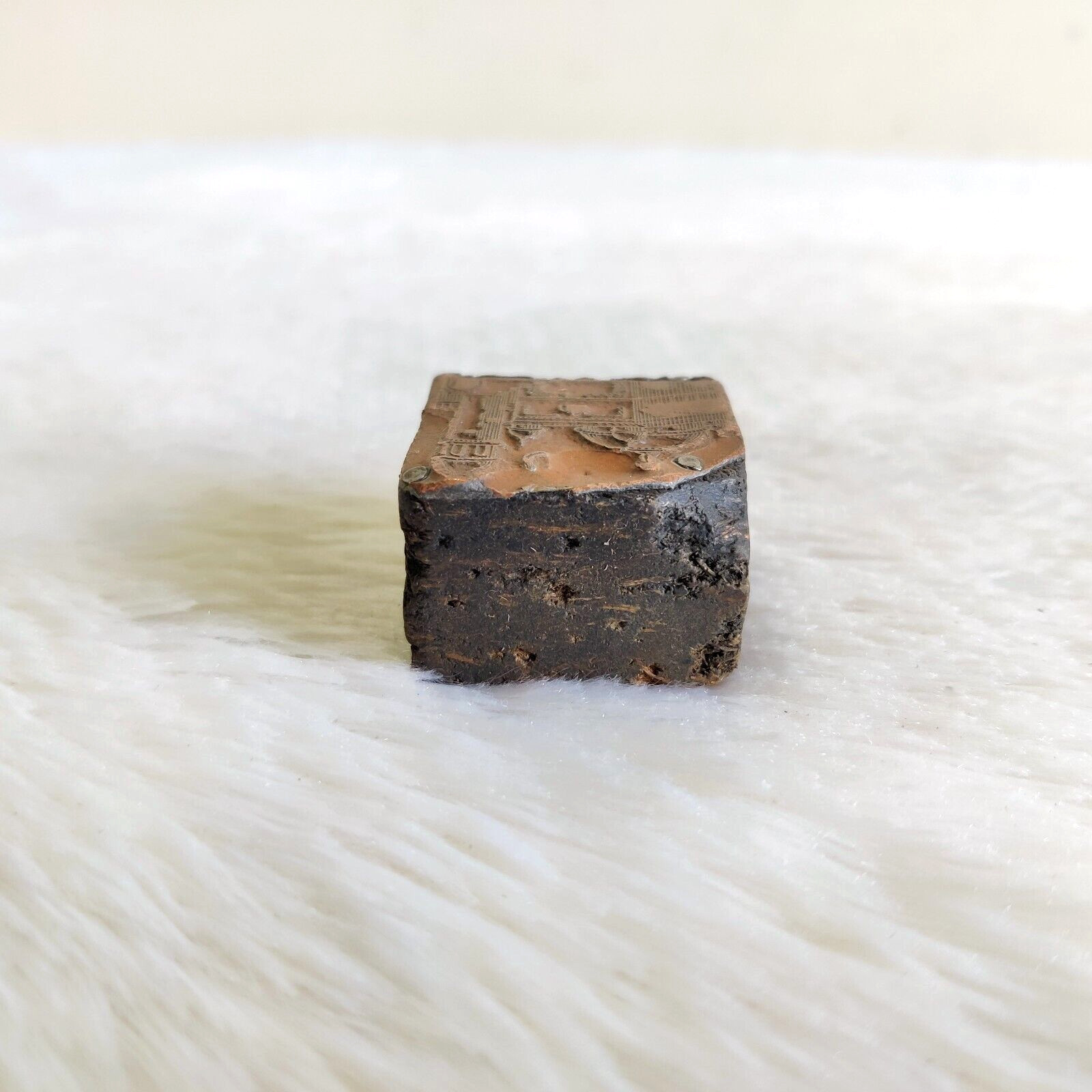 Vintage Old Islamic Mosque Metal Wooden Printing Rare Stamp Seal Decorative 55