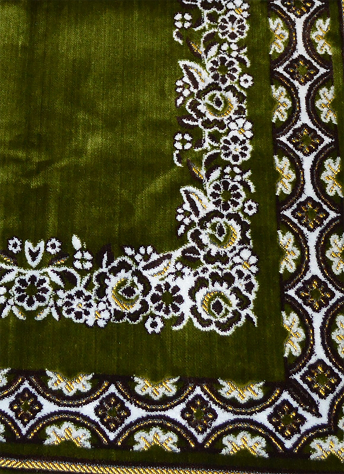 Prayer Rug Carpet Islamic Muslim Salah Meditation Mat Turkish Plush Portable
