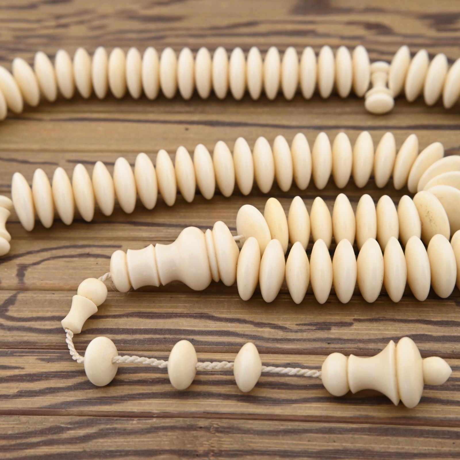 Big Camel bone 99 beads Islamic Tasbih Prayer Beads Misbaha from Turkey 302149