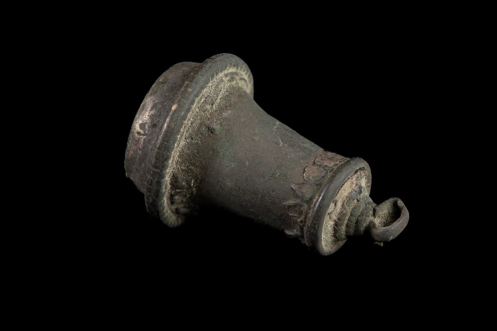 Antique Islamic Bronze Seal Stamp w/ Kufic Arabic Script – 18th/19th C.