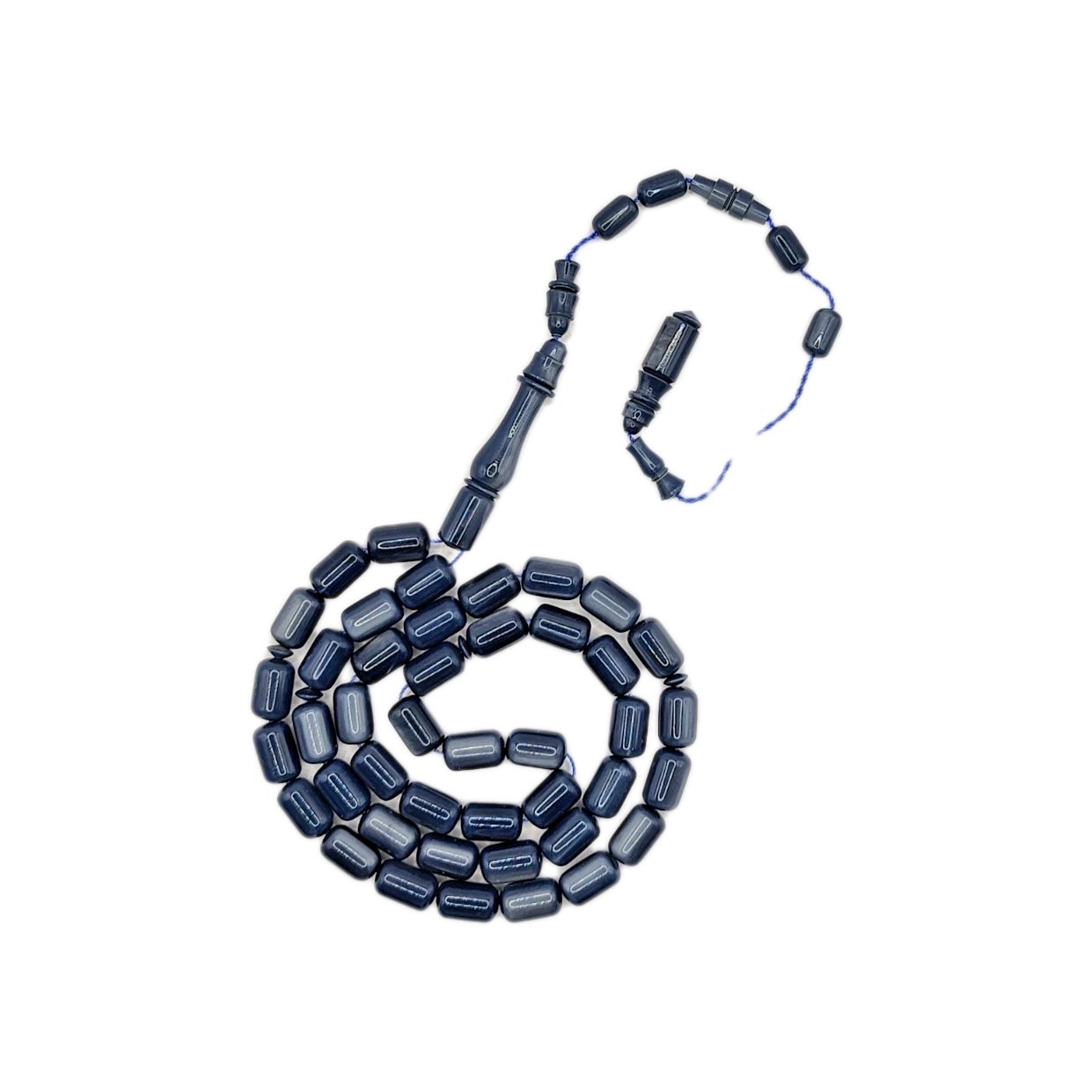 Antique Galalith Prayer Beads Tasbih 100Y-Old Material/Newly Handcrafted- غلاليت