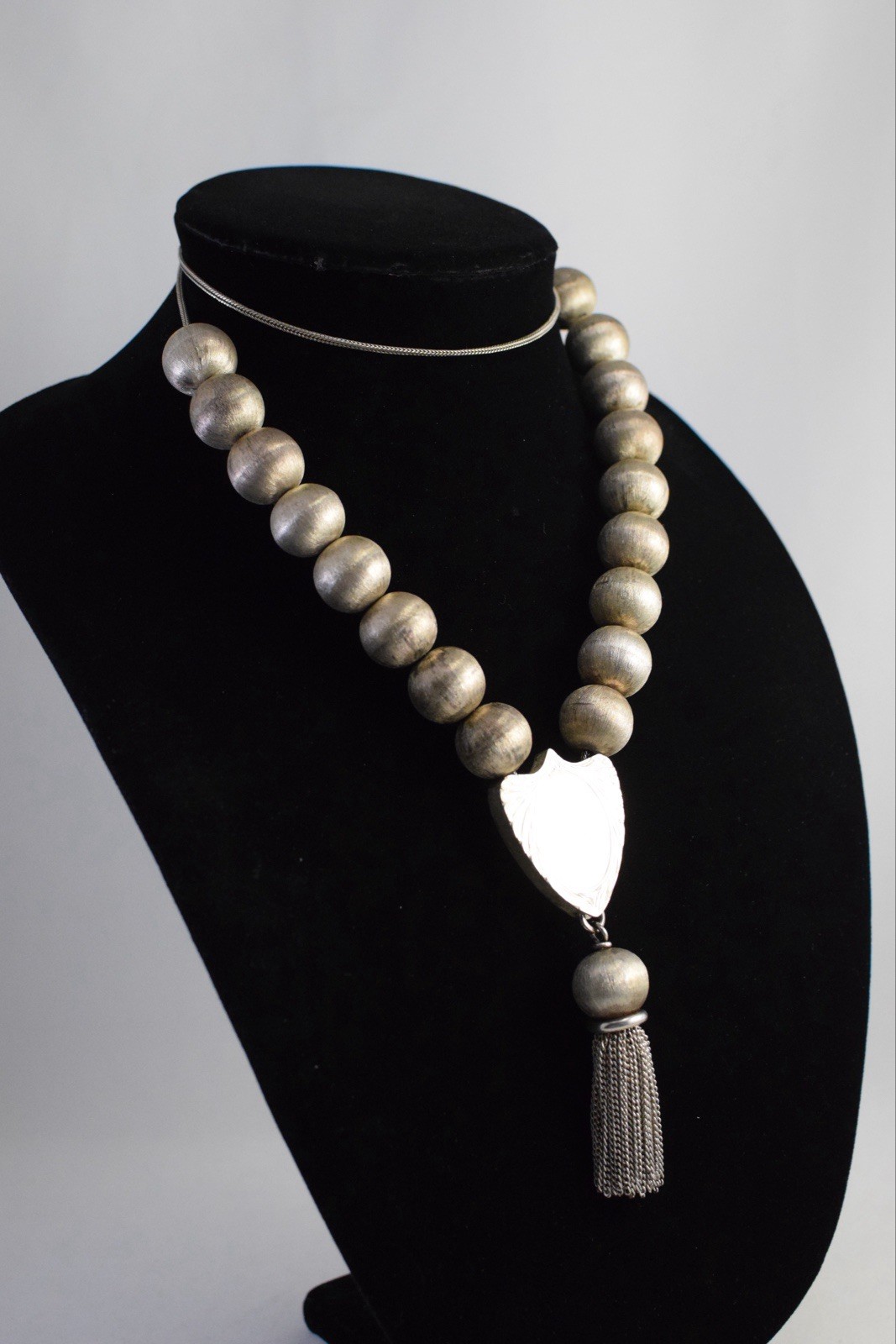 VTG 950 Fine Silver Handmade Sterling Silver Greek Komboloi Worry Beads 121 g