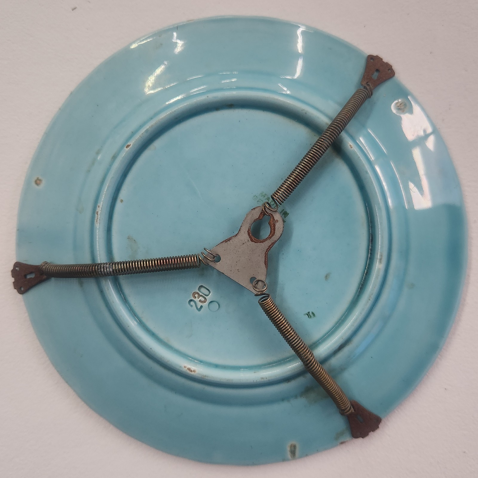 Antique Decorative Plate Made In Germany by G.Schmider Zell Factory.