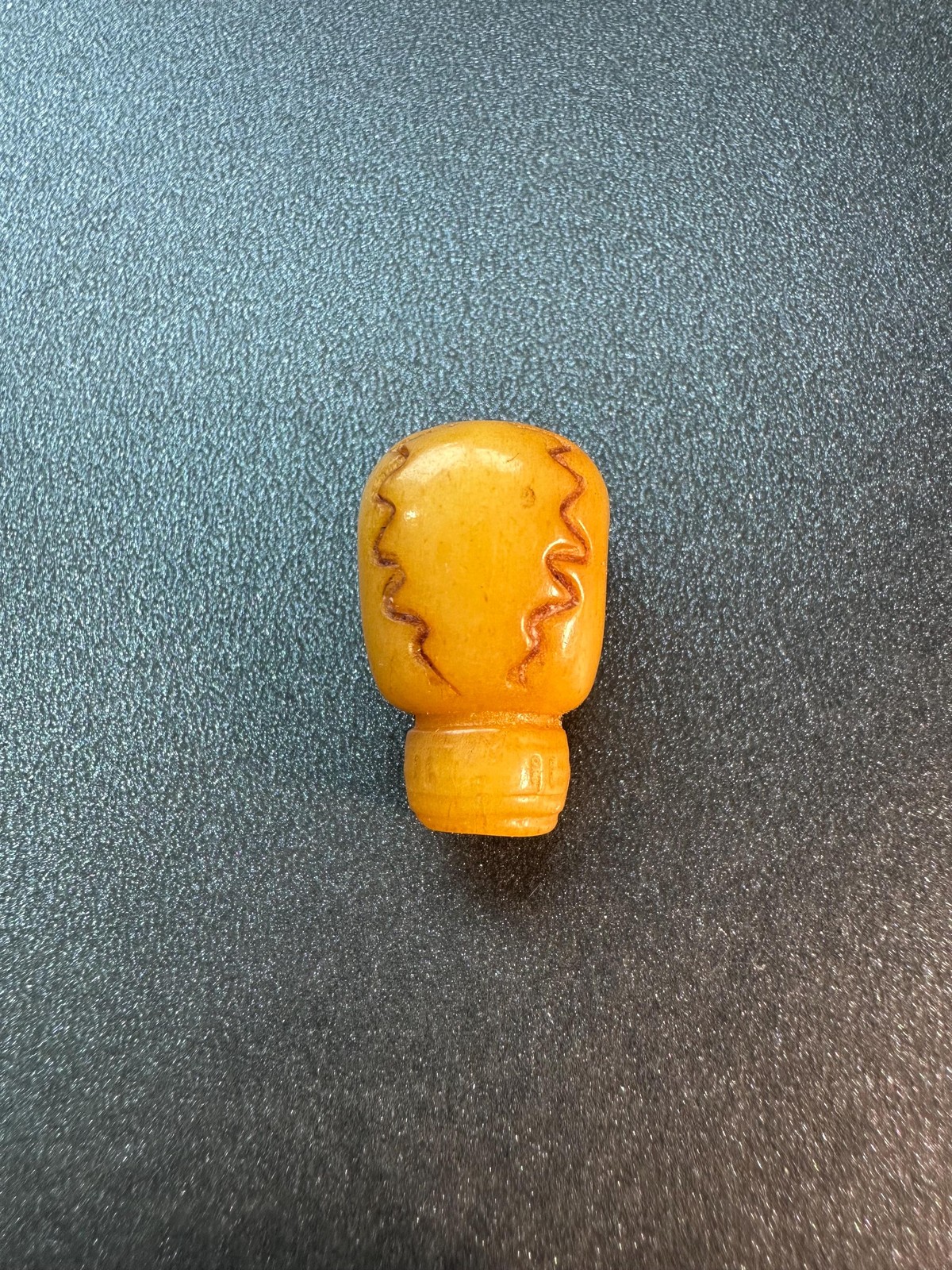 Hand-Carved Yak Bone Skull Bead Tibetan Buddhist Guru Bead, Mala Supplies, Spir