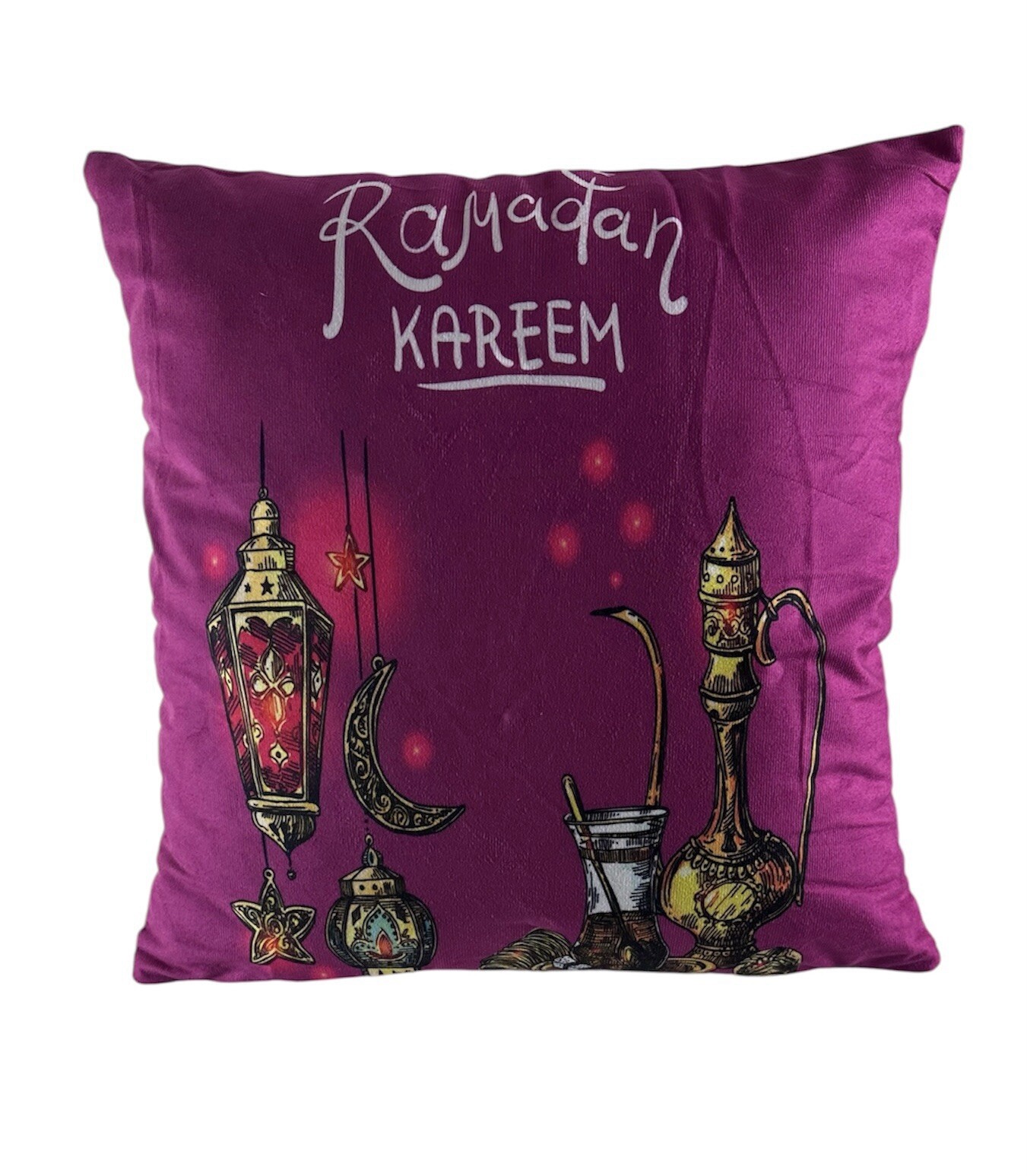 Ramadan Kareem LED Light Pillow Cushion Cover