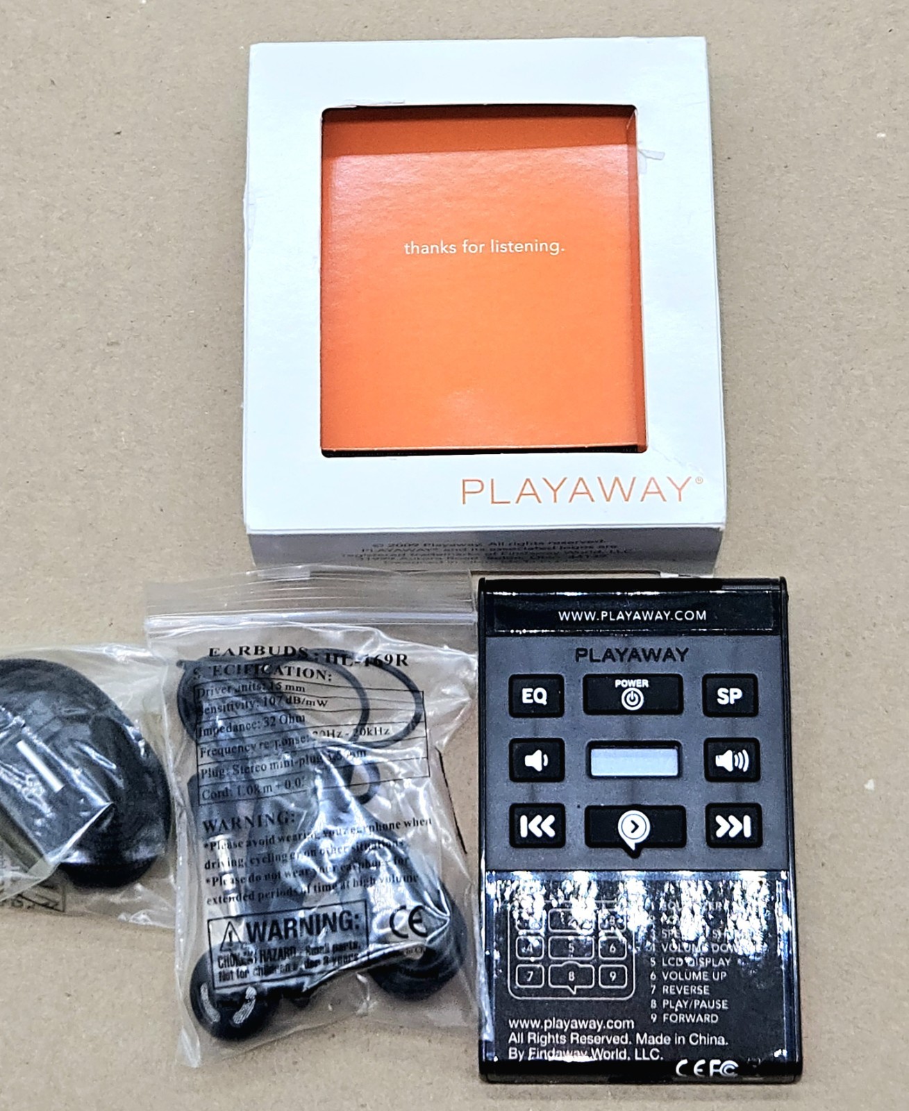 Playaway Accent On Iraq Arabic: The Language and Culture of Iraq New Opened Box