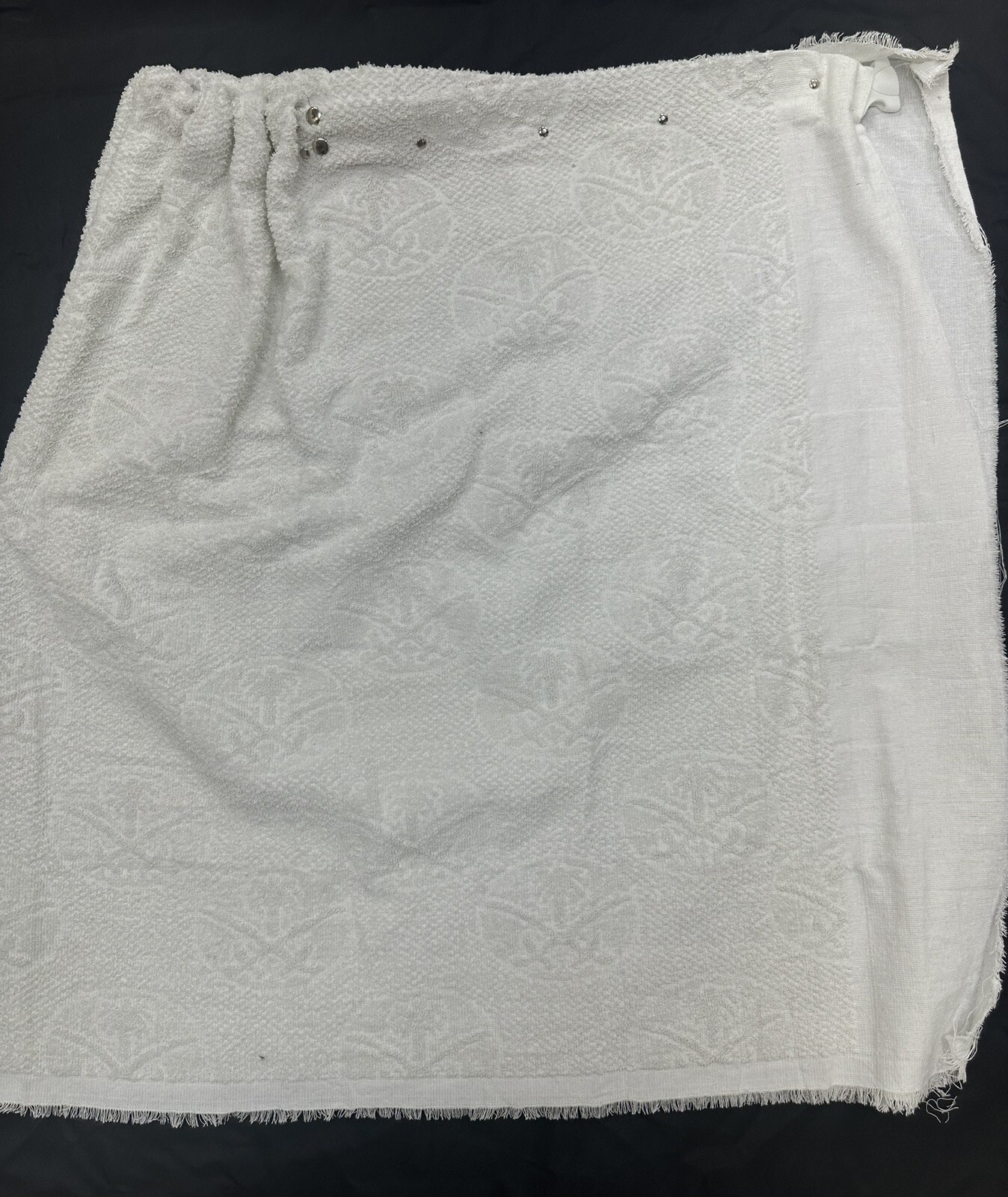 Ihram For Hajj Umrah Ahram 2 Cotton Towels with Buttons Adult Size 35″x70″ Egypt