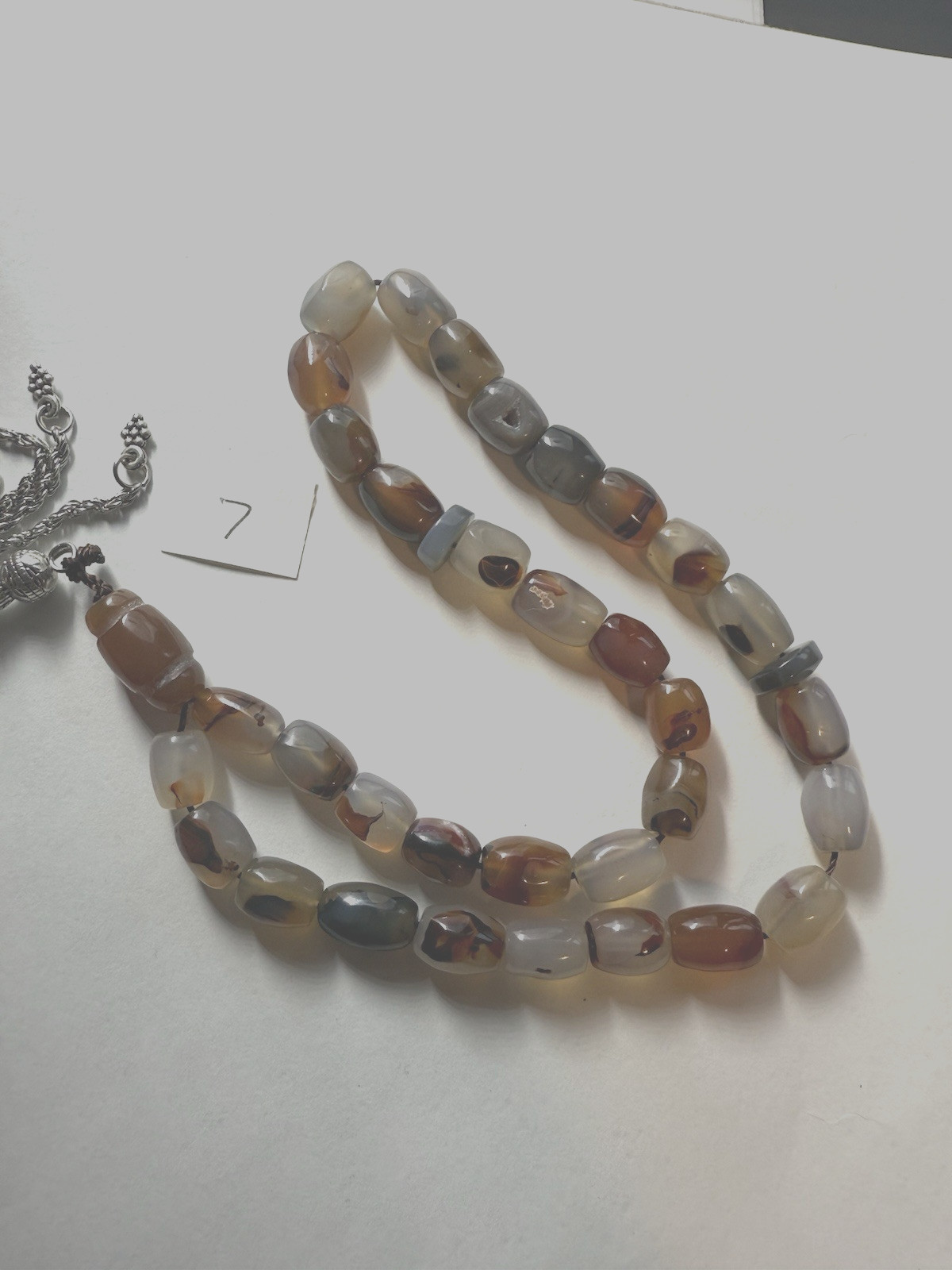 Genuine YEMANI SOLEYMANI 33 BEADS سليماني يماني Tasbih/ROSARY 20cm LONG