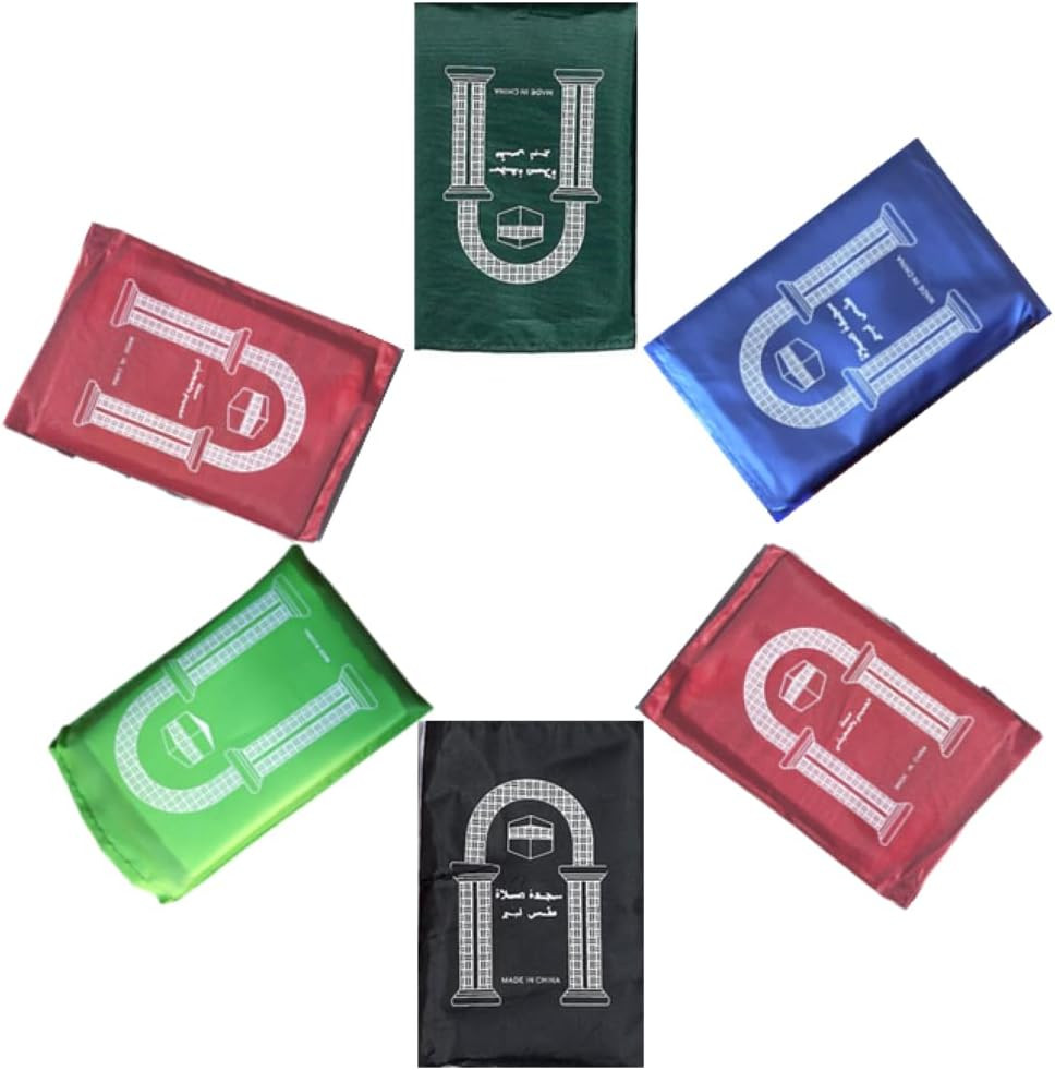 50 Mini Portable Travel Prayer Mats – Waterproof Islamic Prayer Rugs