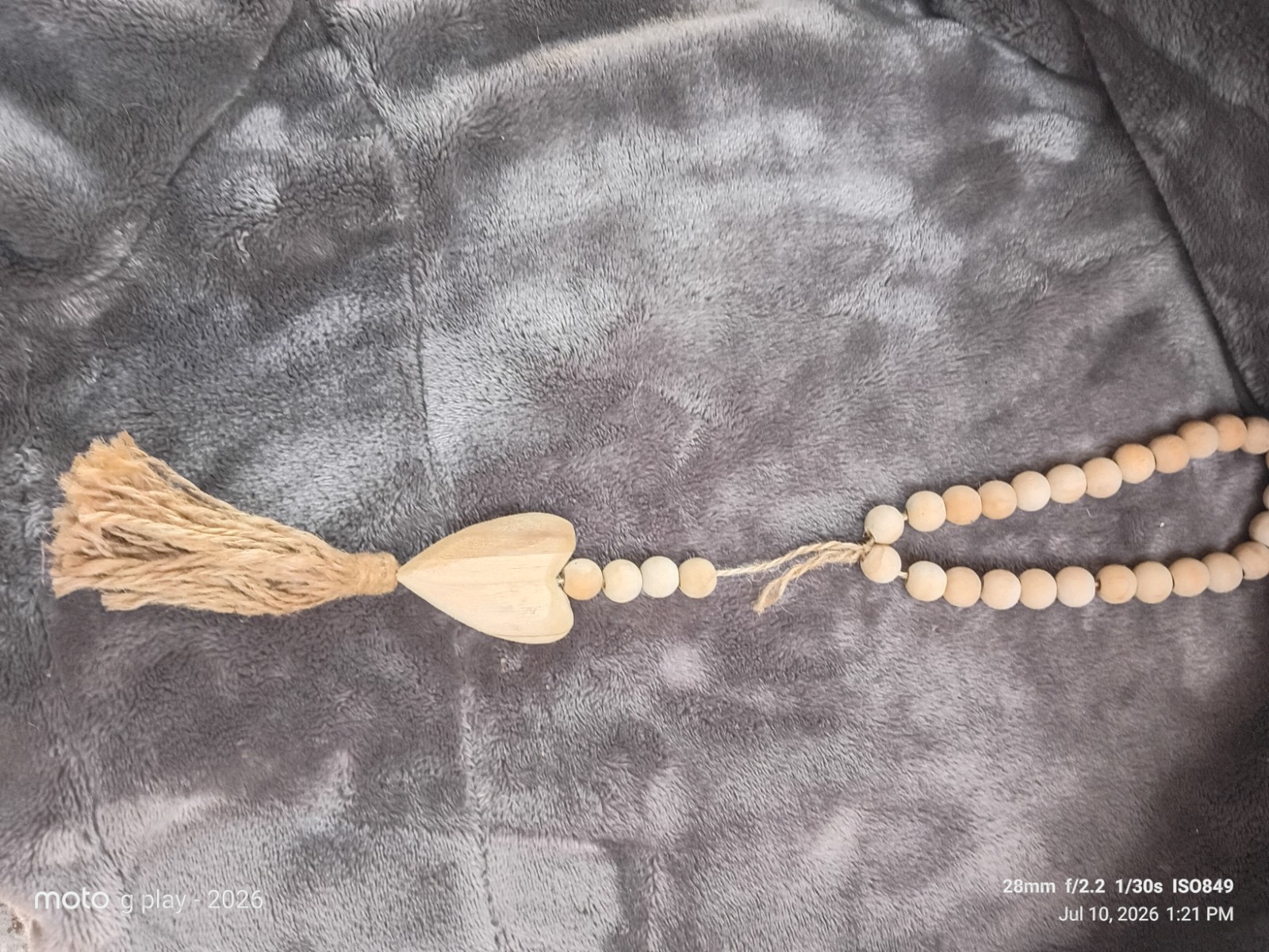 Islamic Wooden Prayer Beads Strand with Tassel Wood Islamic Prayer Beads