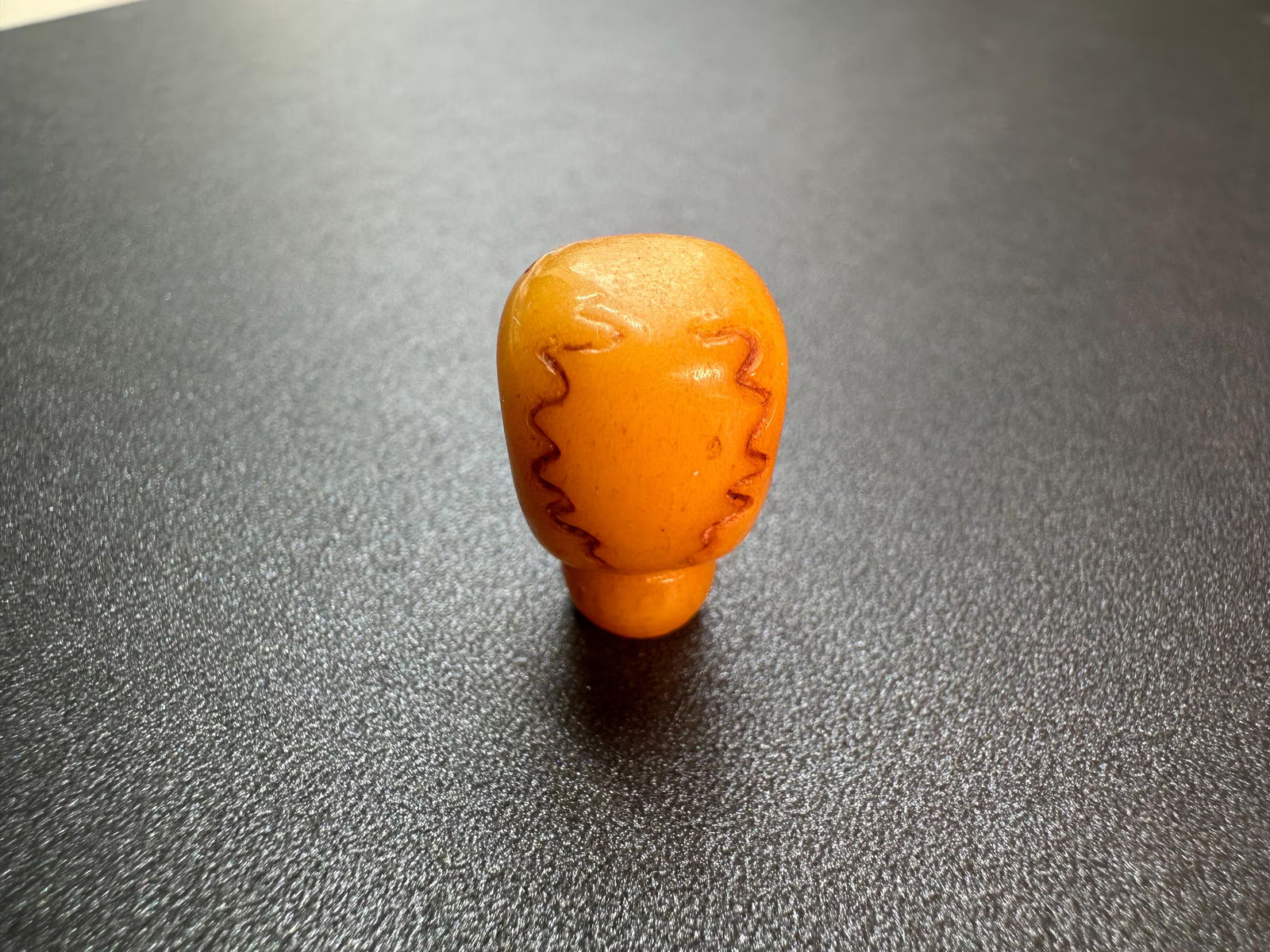 Hand-Carved Yak Bone Skull Bead Tibetan Buddhist Guru Bead, Mala Supplies, Spir