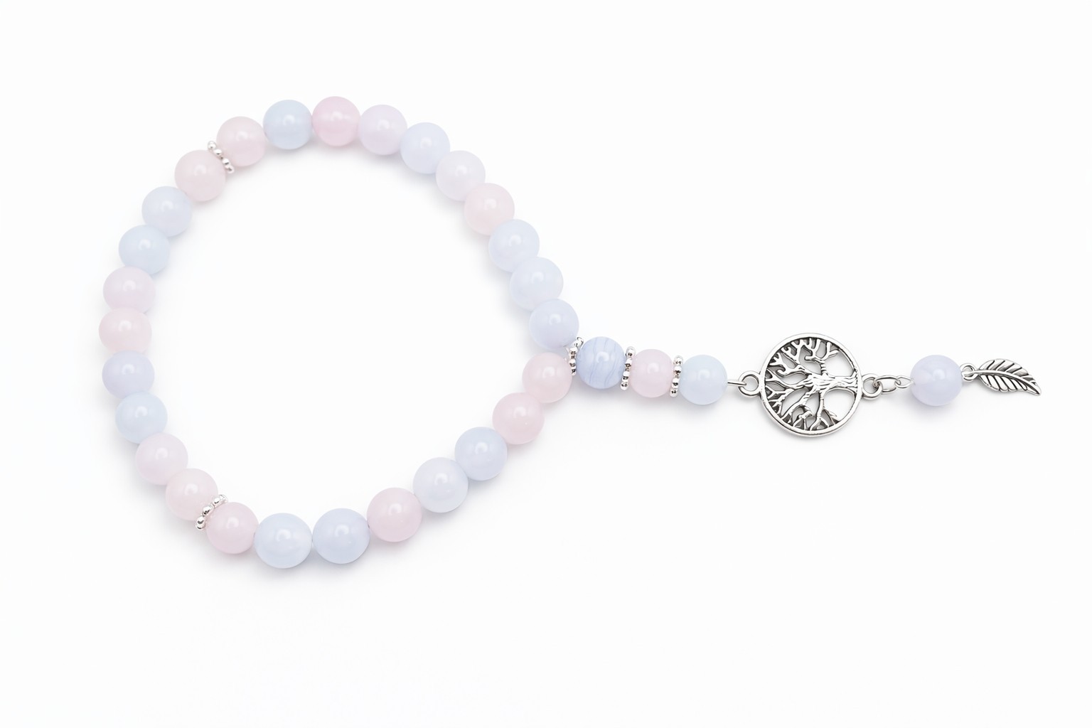 33 Bead Tasbih Islamic Prayer Beads Bracelet Tree of Life Muslim Rosary Pastel