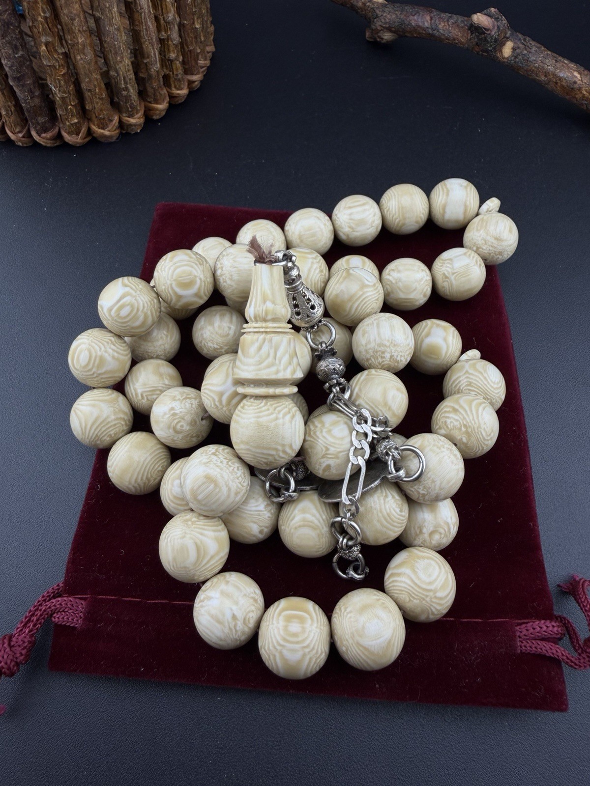 New Bagha Islamic Prayer Rosary 51-bead N925 مسبحة مسباح باغا