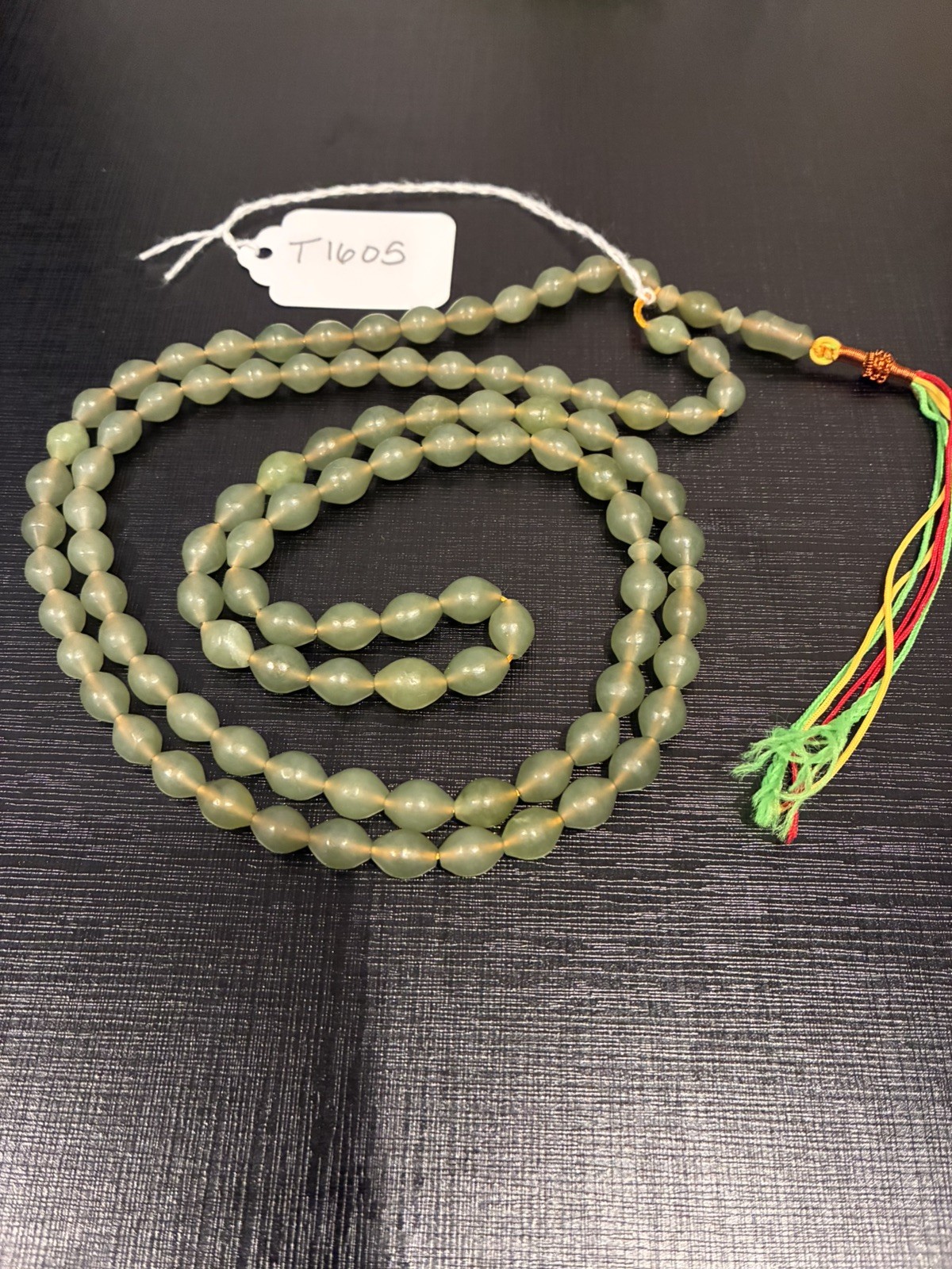 RARE authentic Tasbih Shah Maghsood Prayer Rosary, 25″, 65g تسبیح شاه مقصود