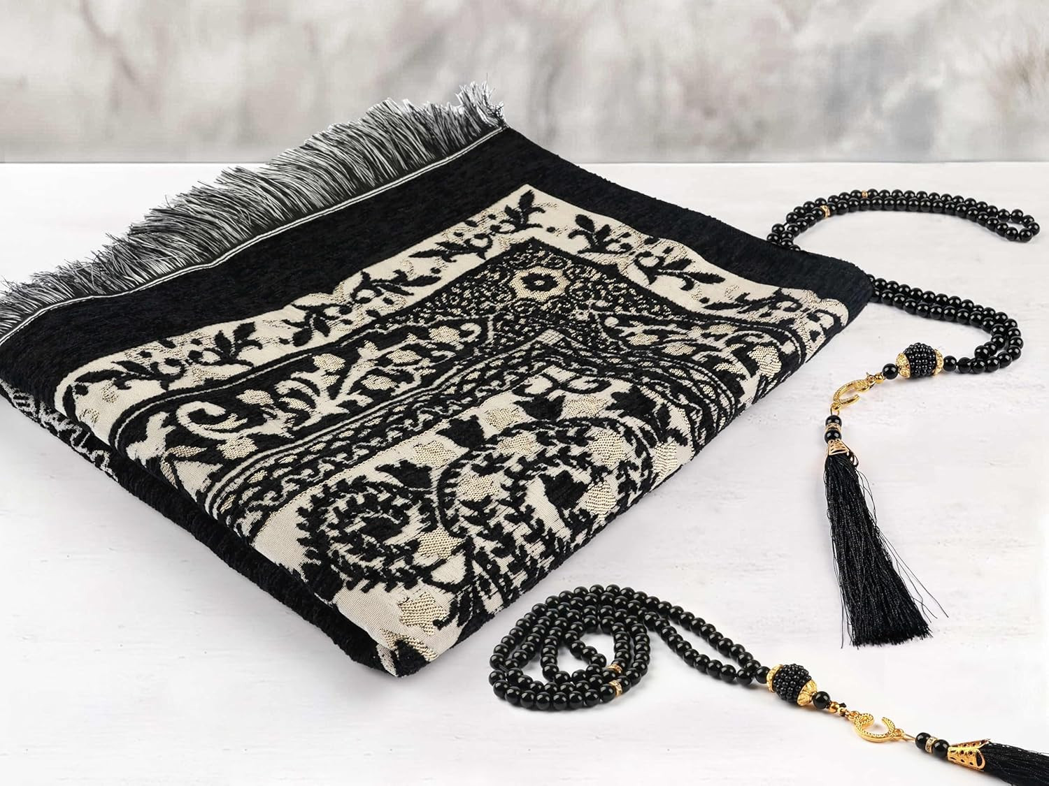 OLEEK Muslim Prayer Rug – Islamic Prayer Mat – Prayer Matt Islam – Eid Gifts – E