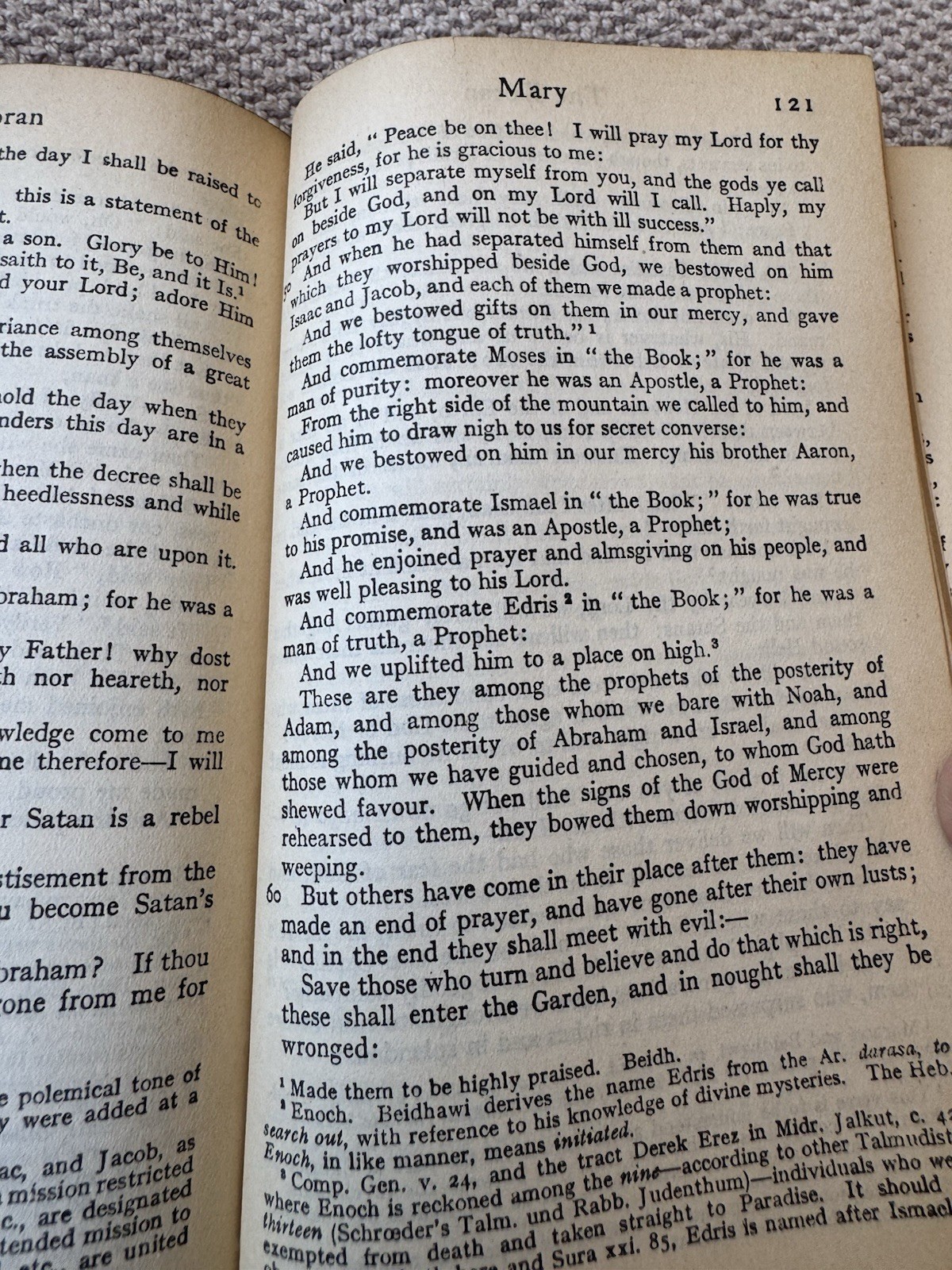 The Koran Translated from the Arabic (1926 UK Hardcover Book – Rev JM Rodwell)