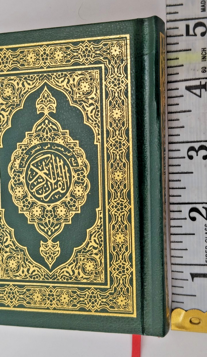 Mini Holy Quran Arabic Pocket Size Luxury Hardcover & Tafsir Islamic Giftالقرآن