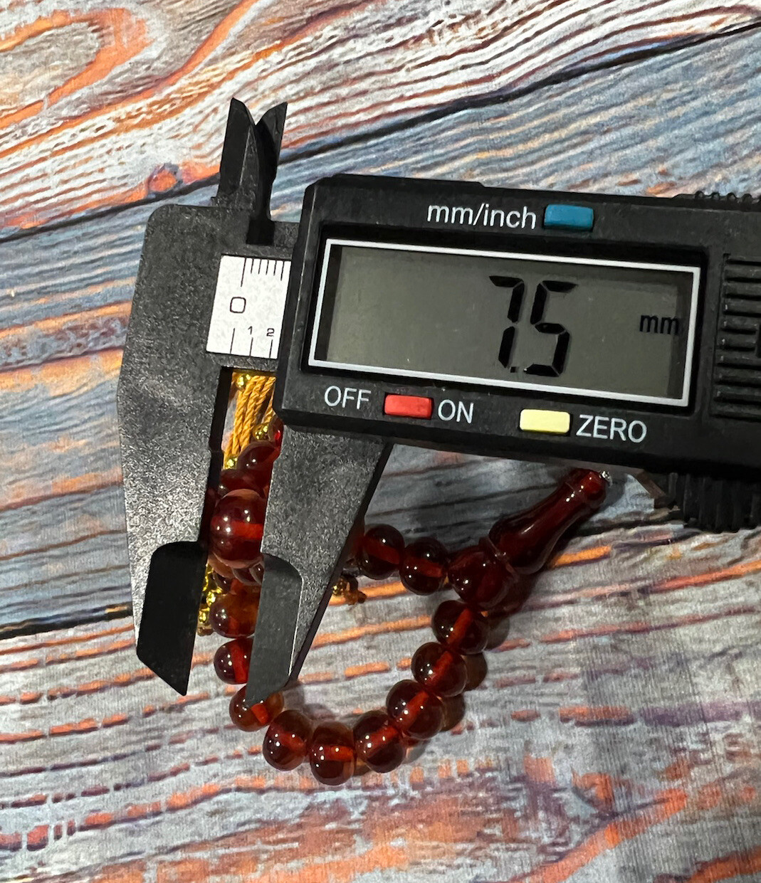 Faturan Tasbih Amber Sandalous Misky Misbaha Prayer Bead سبحة فاتوران سندلس مسكي