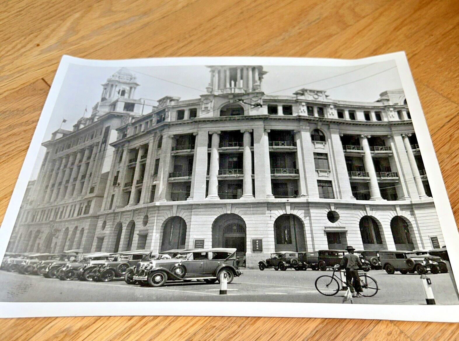 1930’s Malaysia Singapore – Building at UNION & MERCANTILE – B & W PHOTOGRAPH
