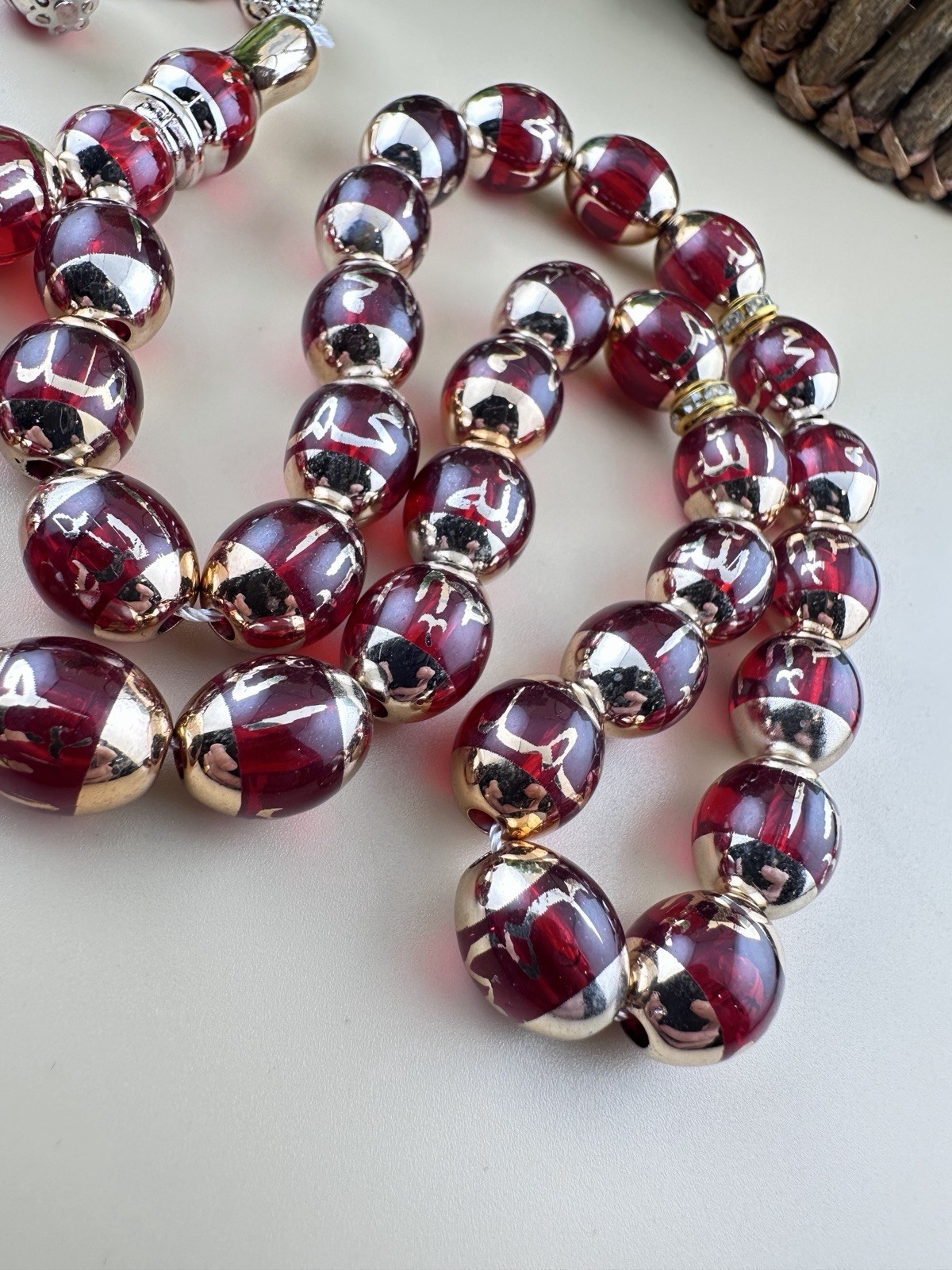 Collectible Islamic 33 PRAYER BEADS Rosaries Misbah Sibha Misbha سبحة مسباح