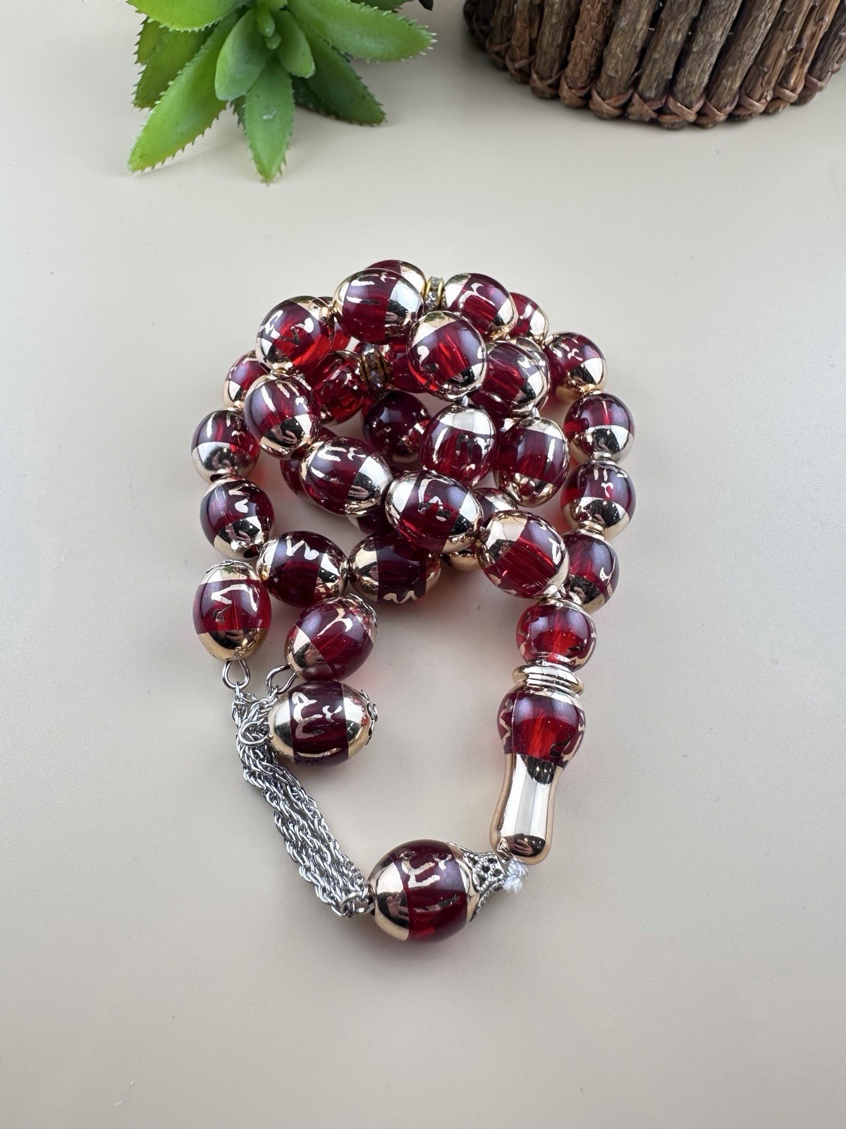 Collectible Islamic 33 PRAYER BEADS Rosaries Misbah Sibha Misbha سبحة مسباح
