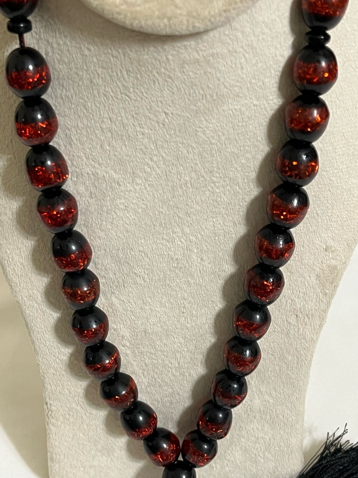 Antique Bakelite Rosary 33 سبحه بكالايت انتيك بيت عنوز منجمة خراطة يدوية نوادر