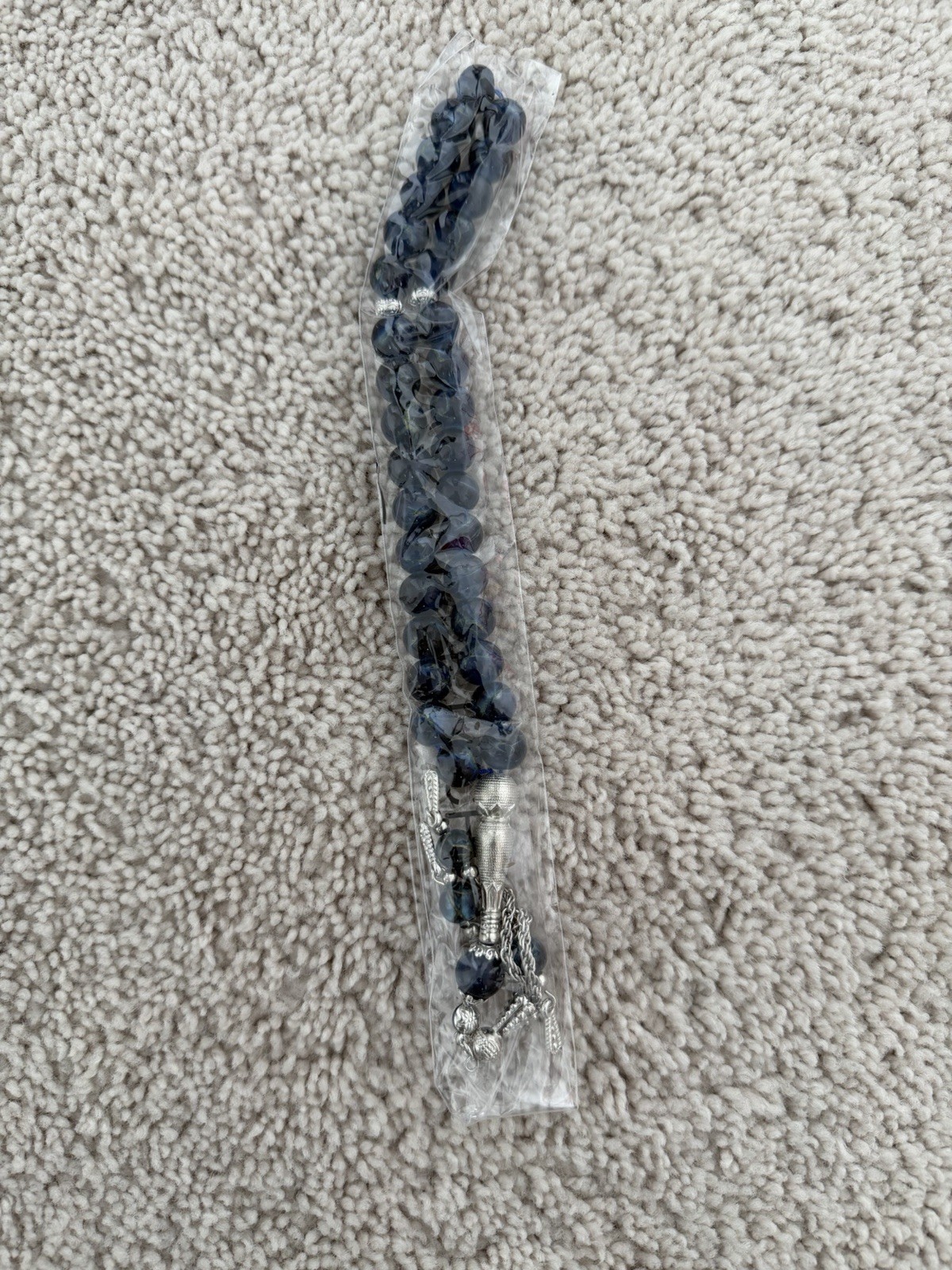Islamic Tasbih Prayer Beads – Blue